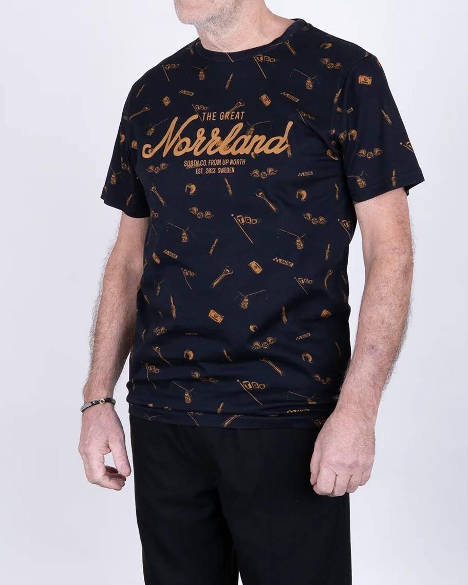 Great Norrland Racing T-Shirt - Black