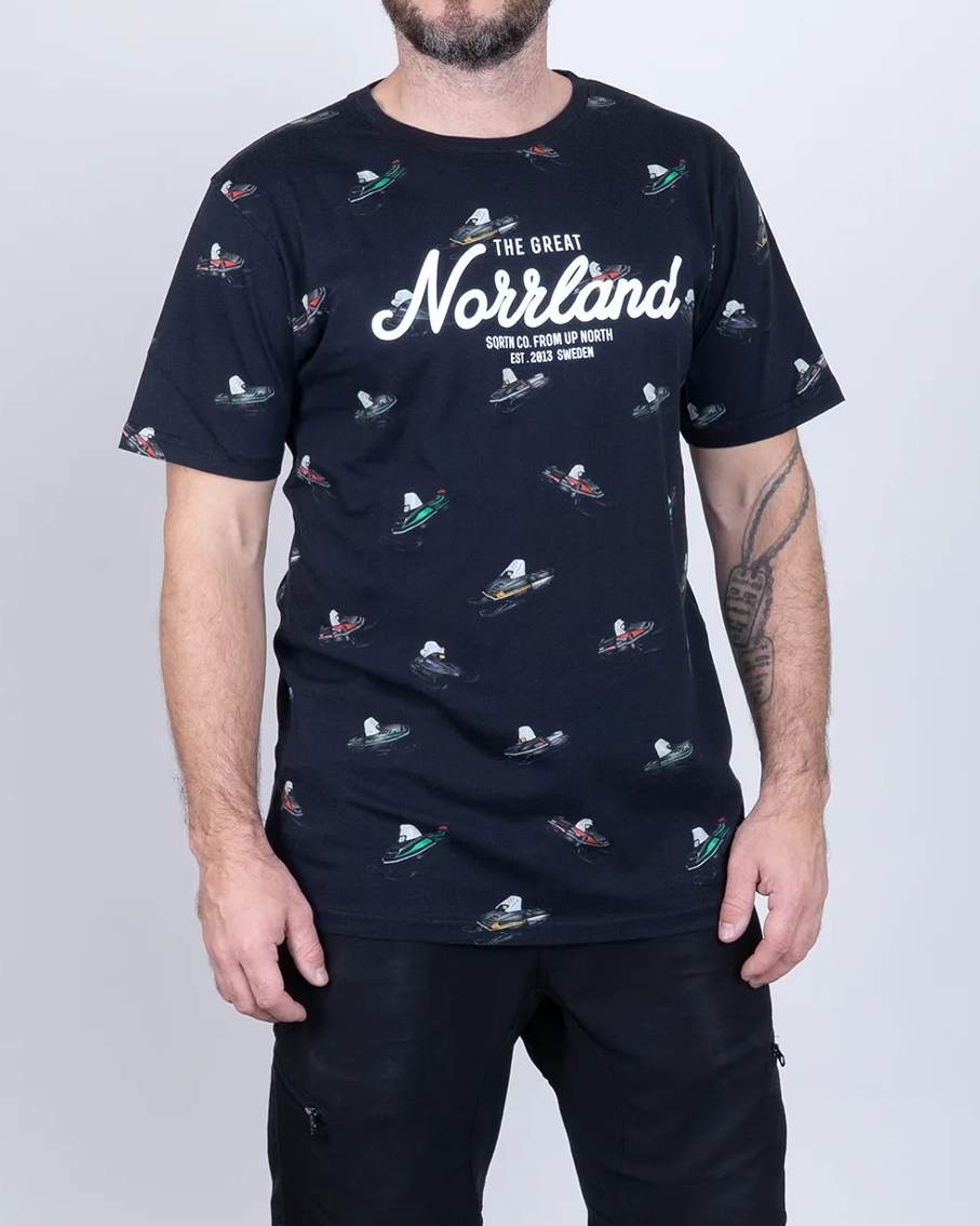 Great Norrland Skoter 2.0 T-Shirt - Svart