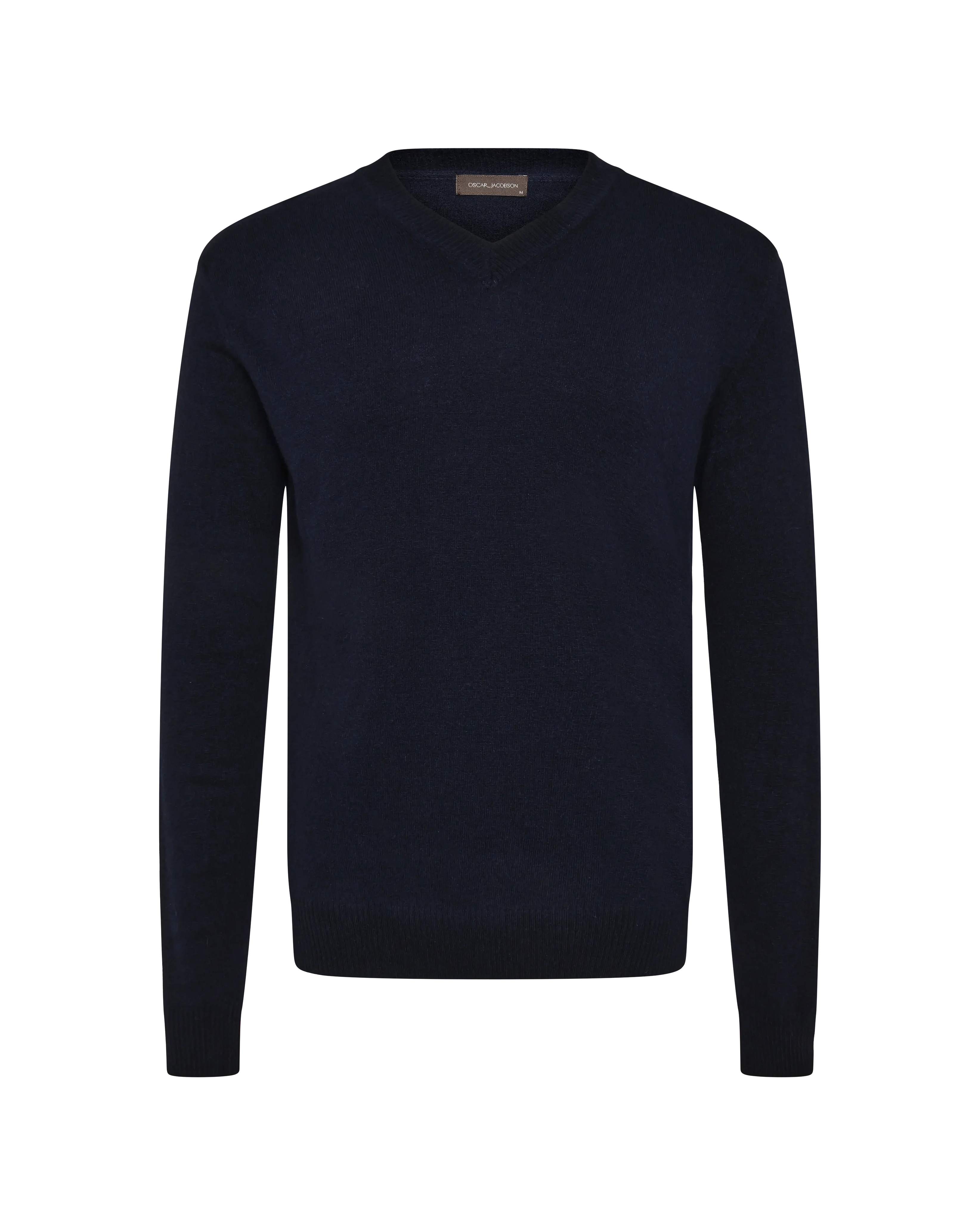 Gregor V-Neck Tröja - Navy