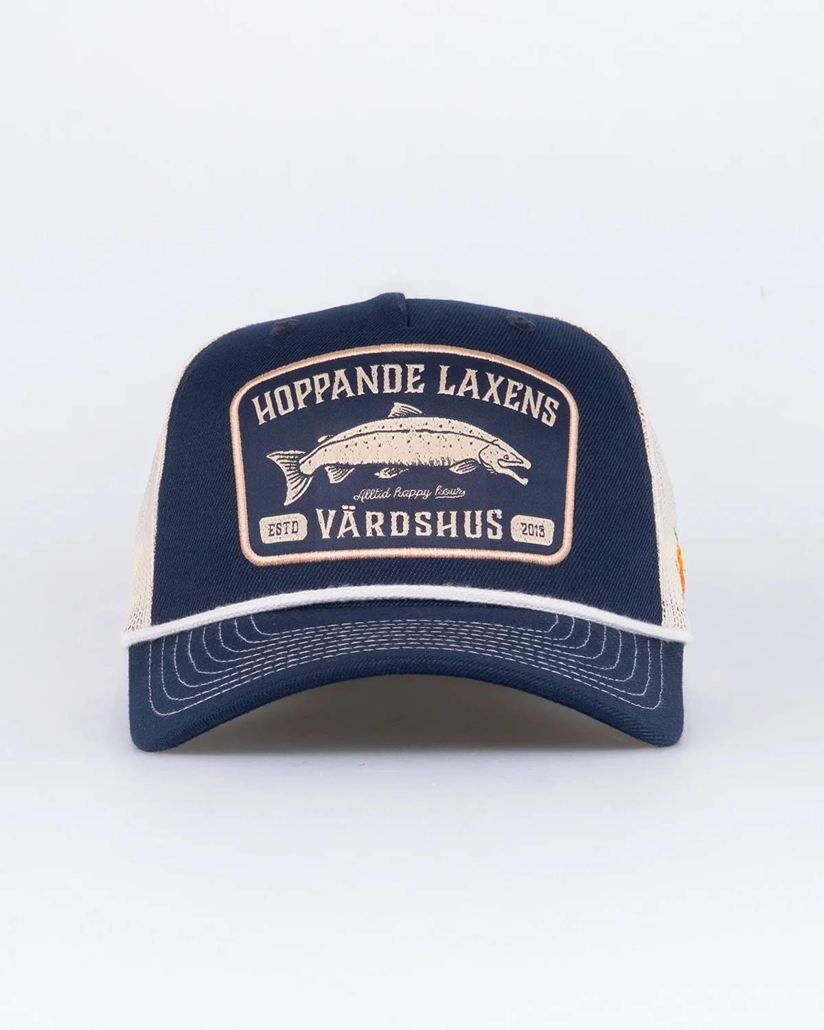 Hoppande Laxen Trucker Keps