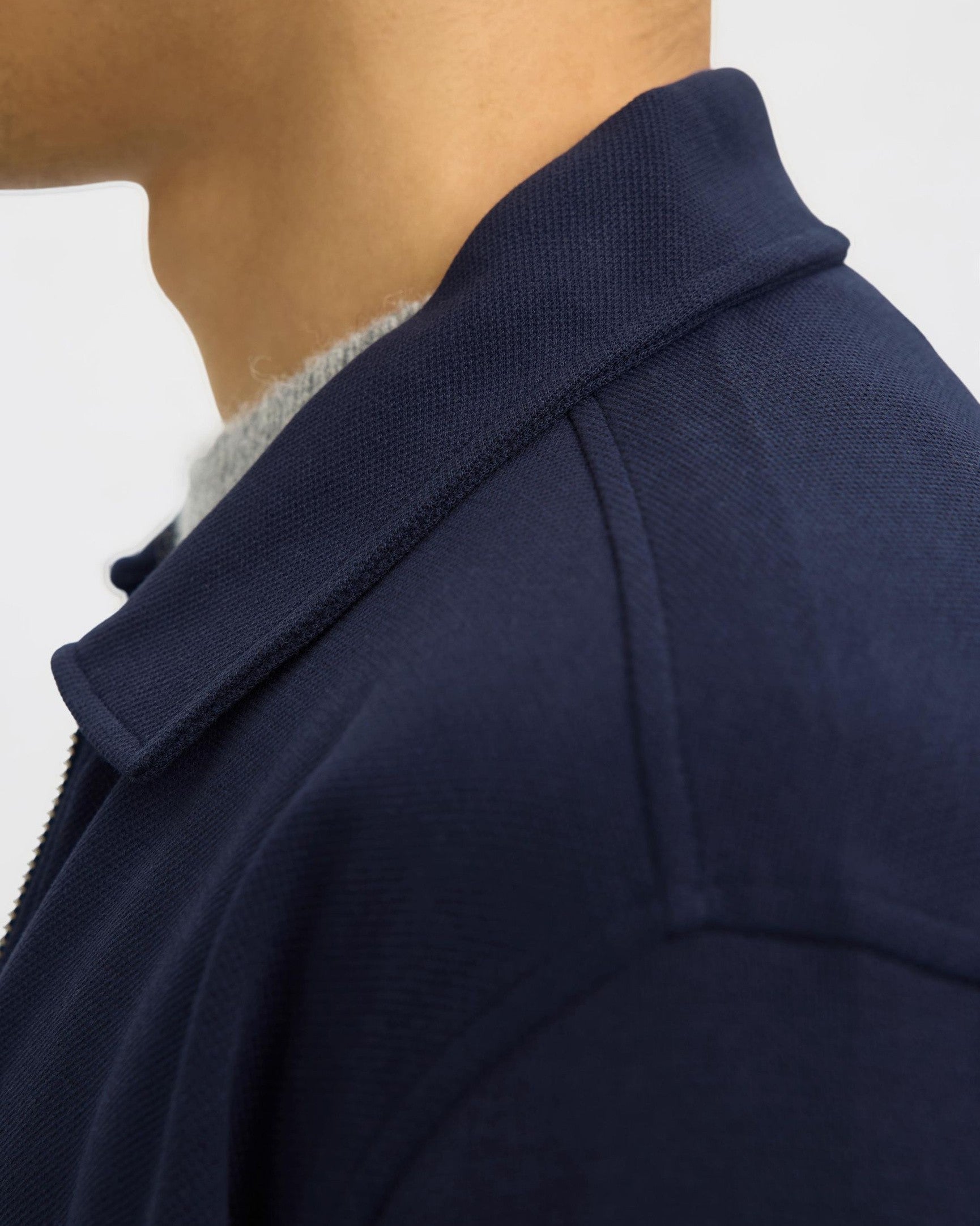 Jackie Sweat Zip Överskjorta