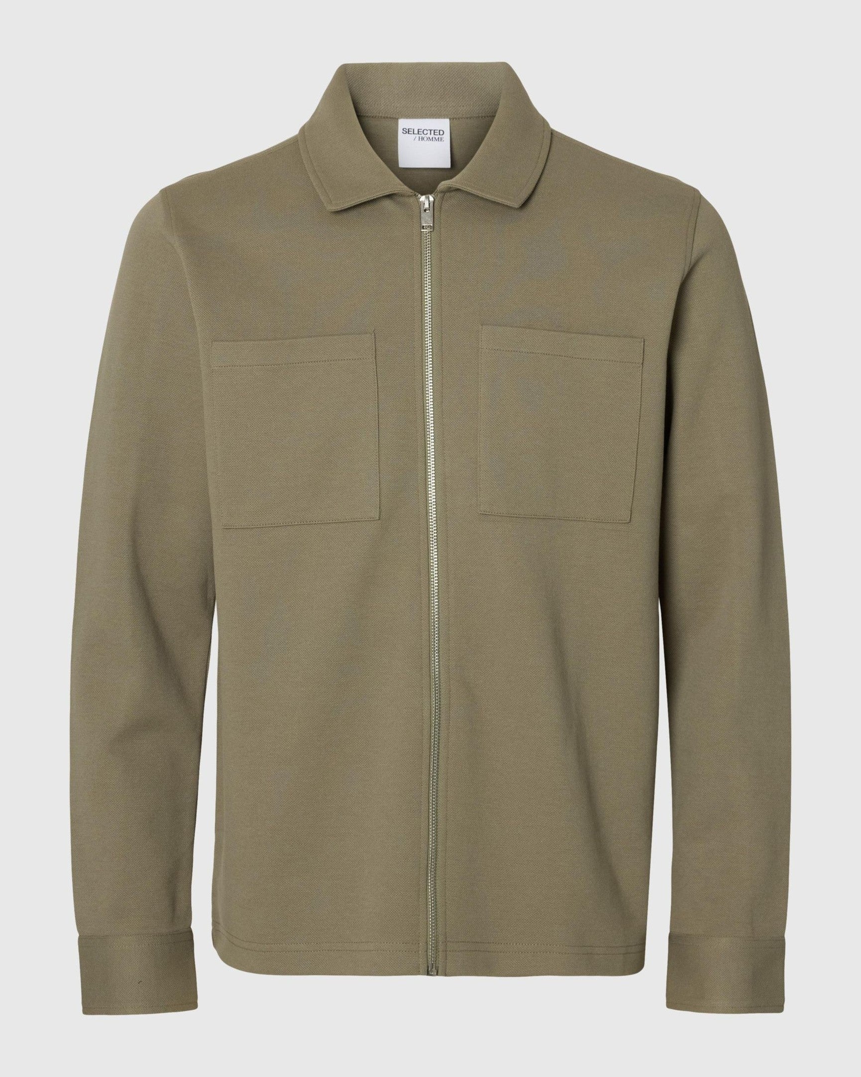 Jackie Sweat Zip Överskjorta