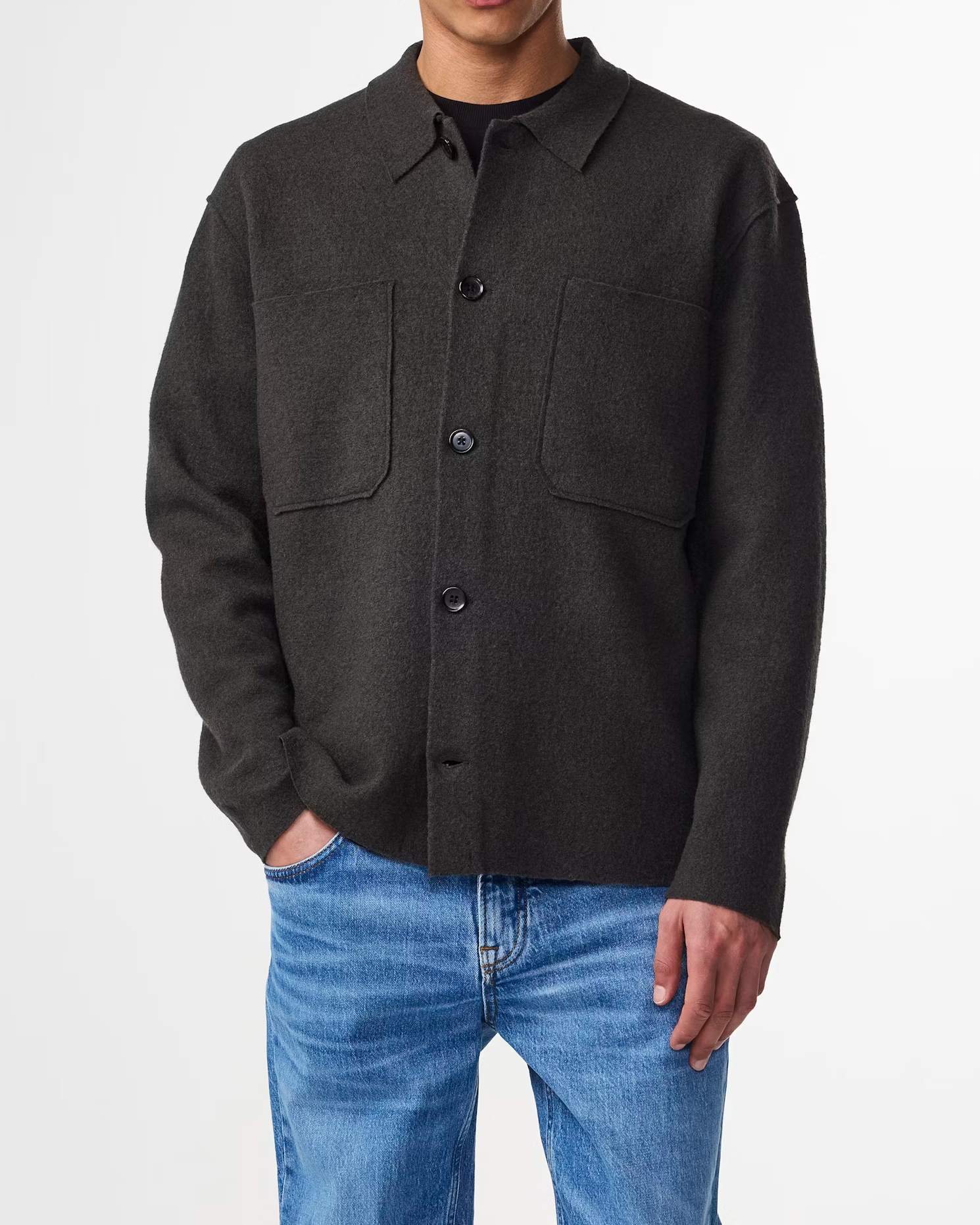 Jonas 6398 Boiled Wool Overshirt