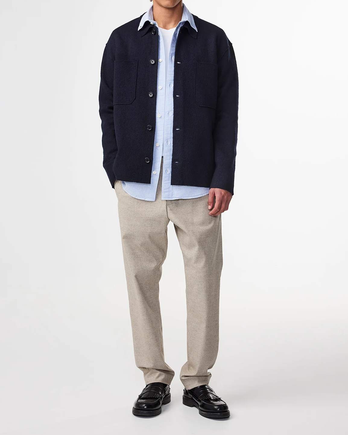 Jonas 6398 Boiled Wool Overshirt