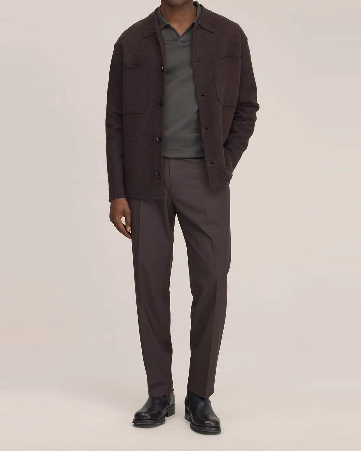 Jonas 6398 Boiled Wool Overshirt