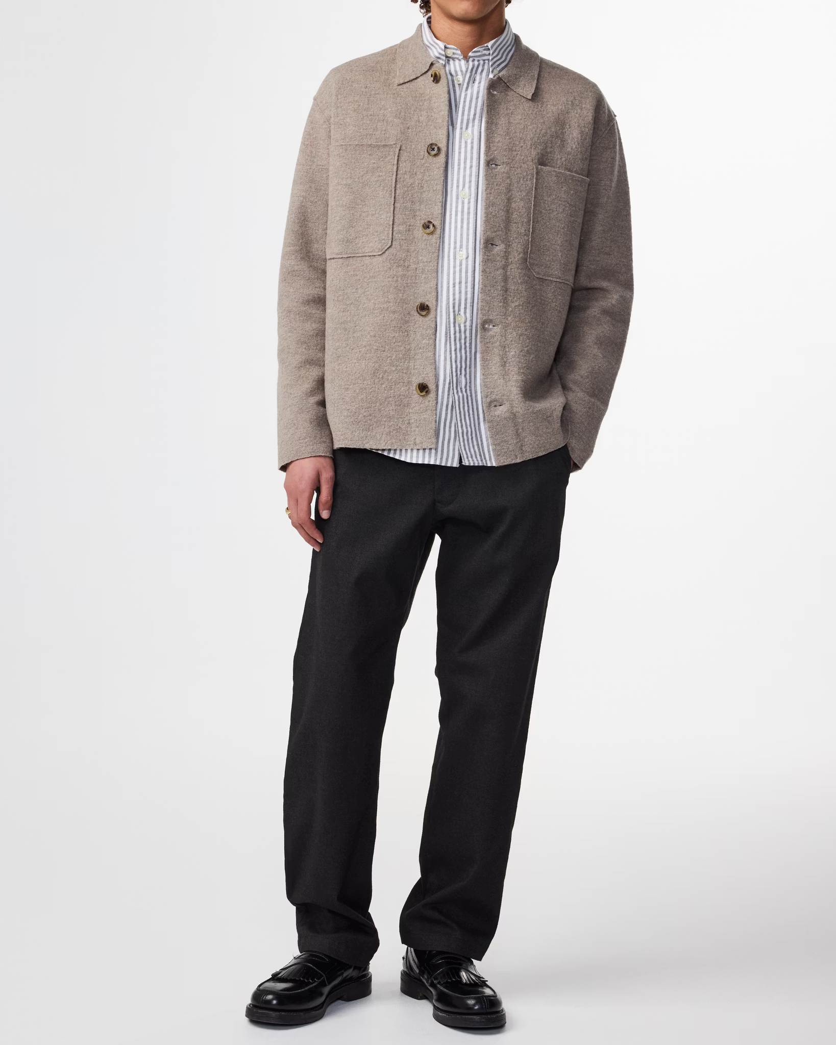 Jonas 6398 Boiled Wool Overshirt
