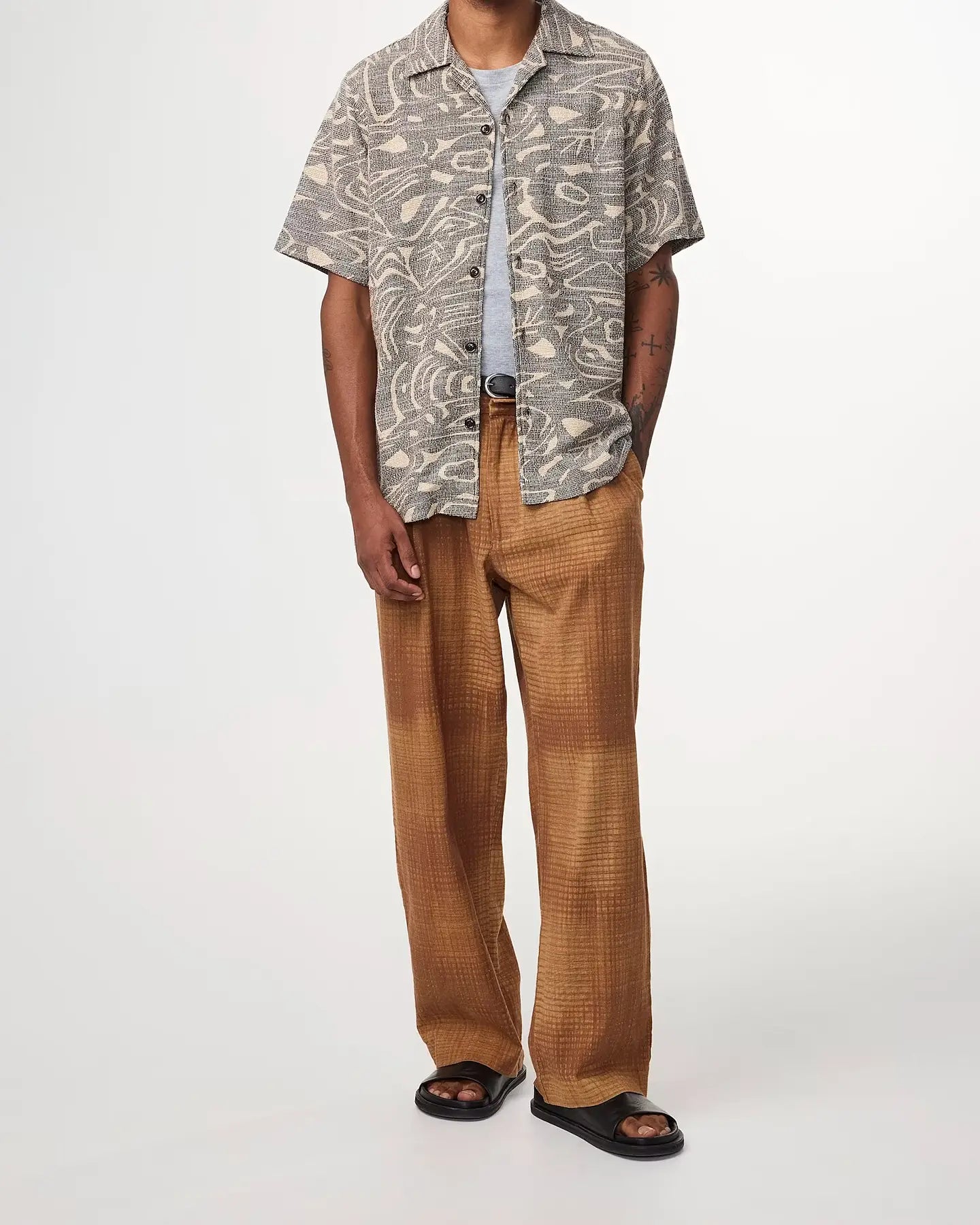 Julio Bouclé Jacquard Skjorta