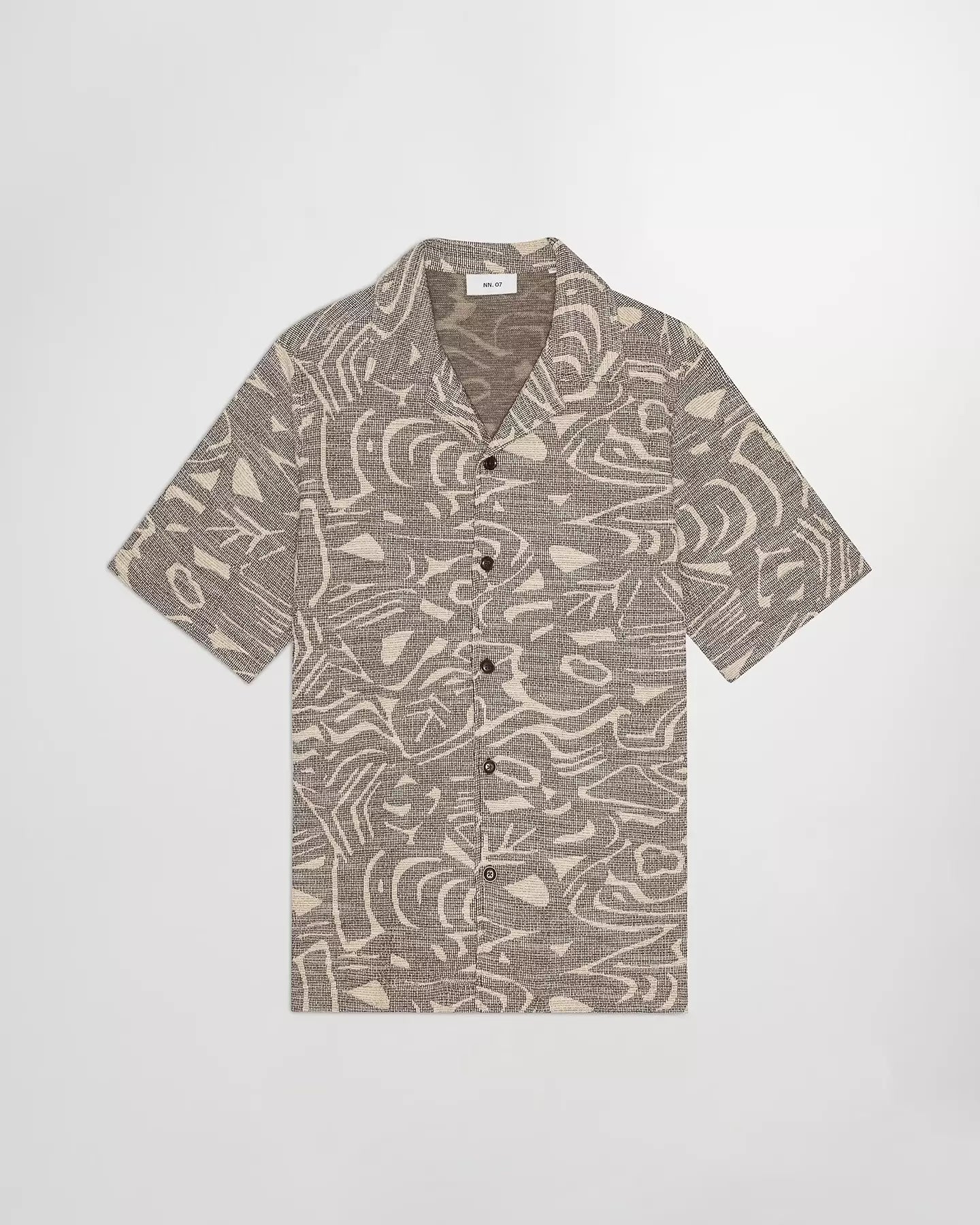 Julio Bouclé Jacquard Skjorta