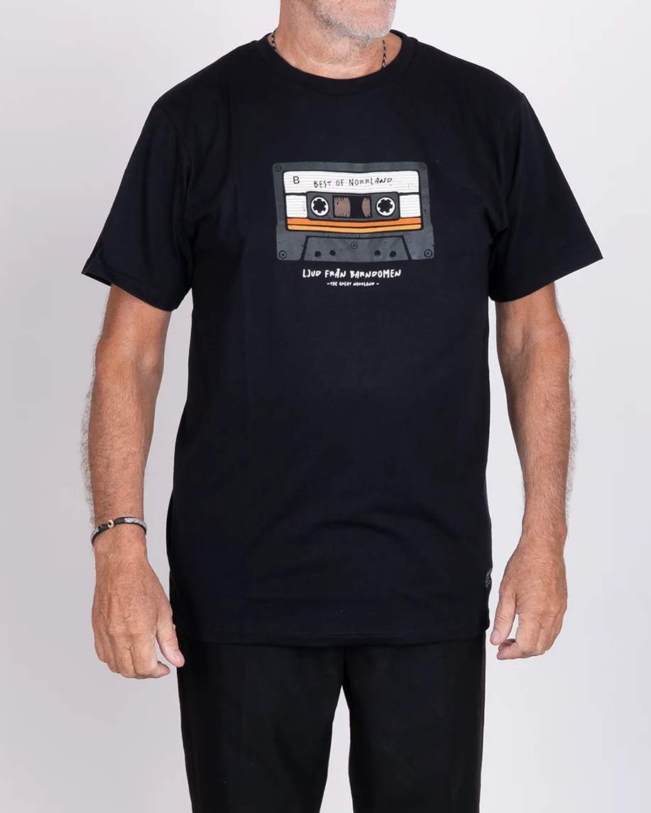 Kassett T-Shirt - Svart