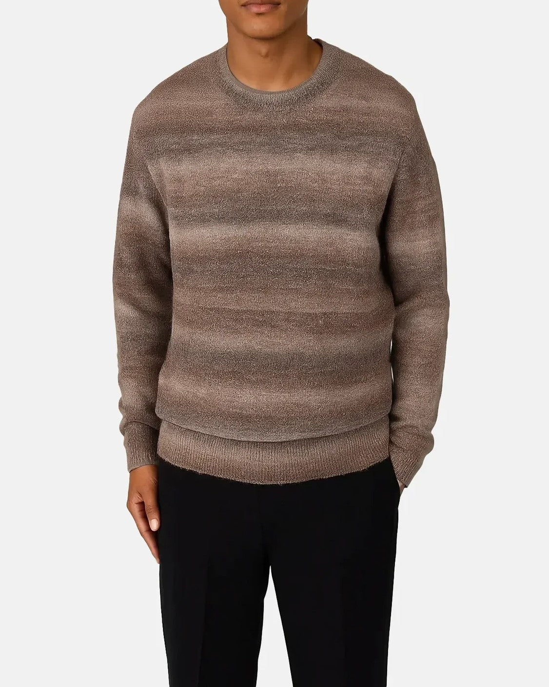Kit Knitted Sweater Tröja - Mocha Brown