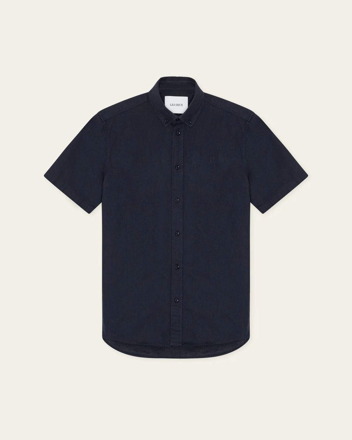Konrad Cotton Linen SS Skjorta