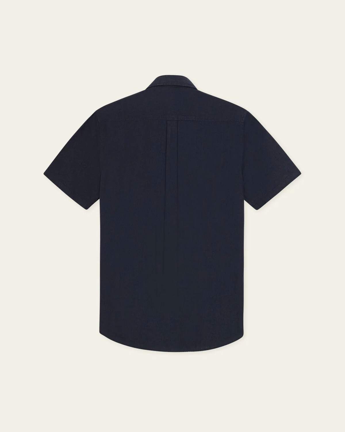 Konrad Cotton Linen SS Skjorta