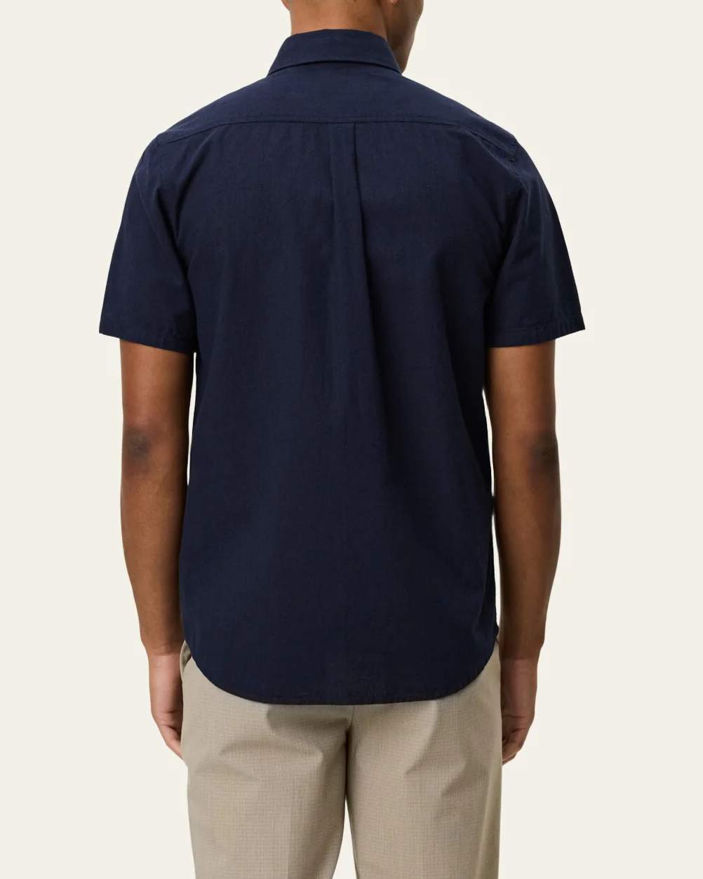 Konrad Cotton Linen SS Skjorta
