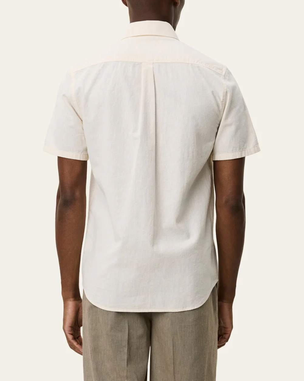 Konrad Cotton Linen SS Skjorta