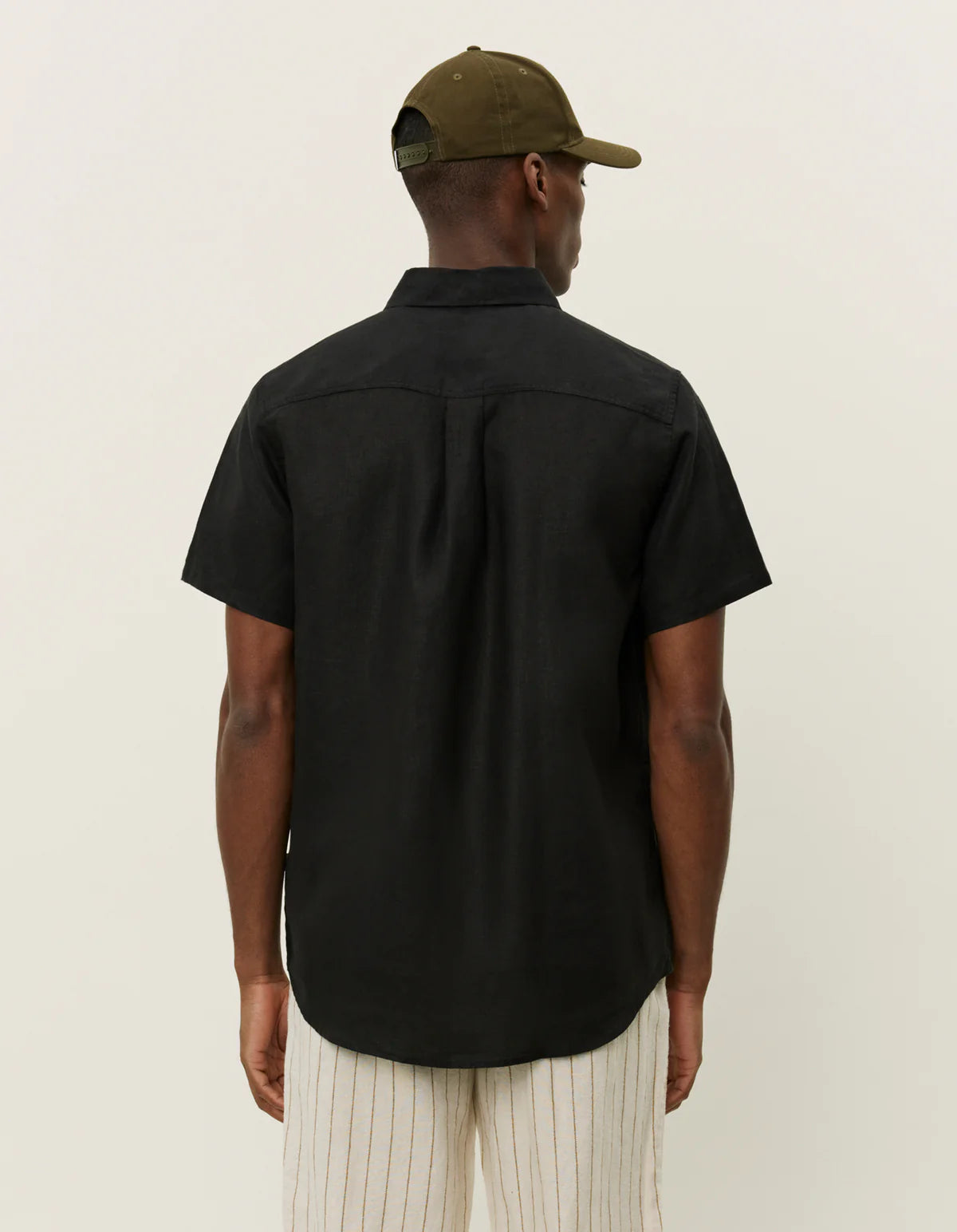 Konrad Linen SS Skjorta