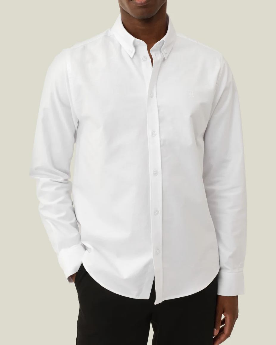 Konrad Oxford Skjorta - Vit