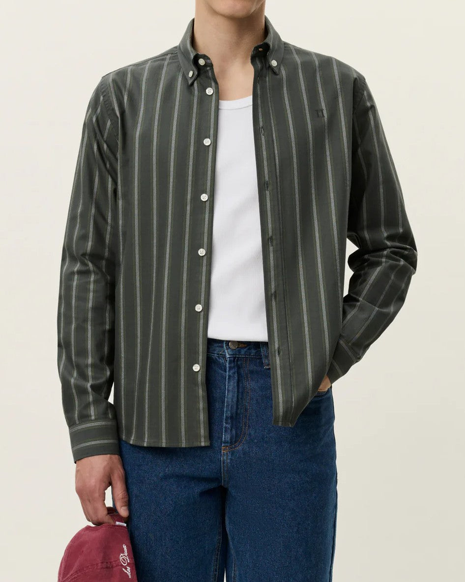 Konrad Stripe Oxford Skjorta