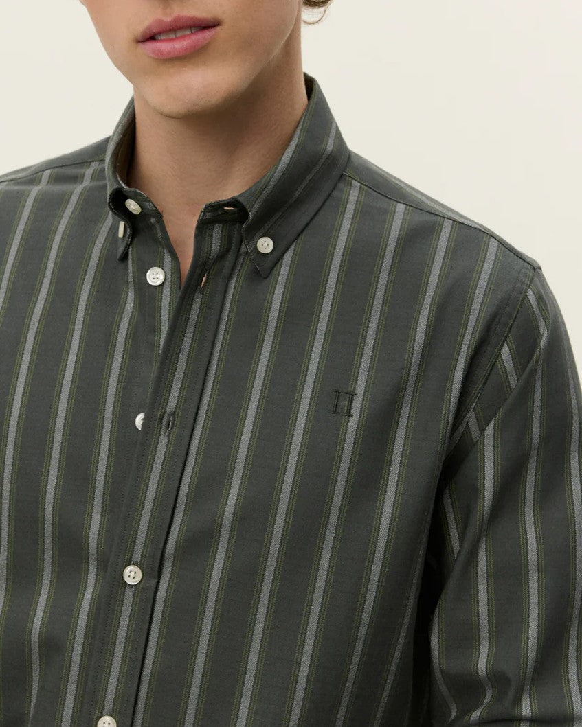 Konrad Stripe Oxford Skjorta
