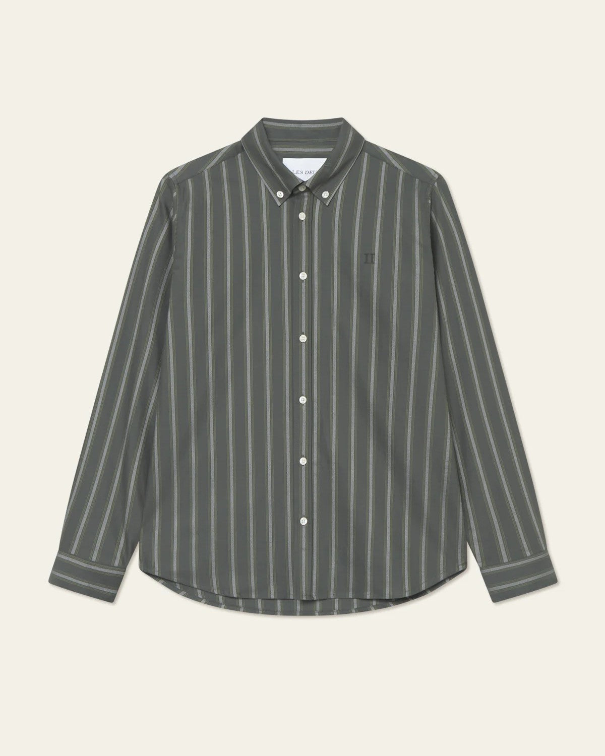 Konrad Stripe Oxford Skjorta