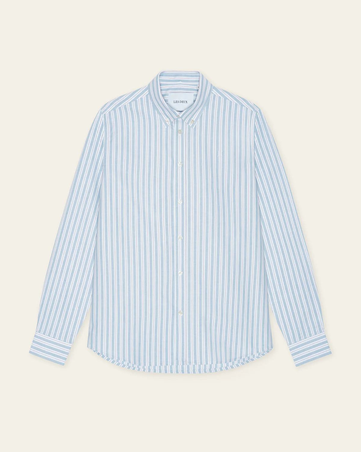 Konrad Striped Oxford Skjorta