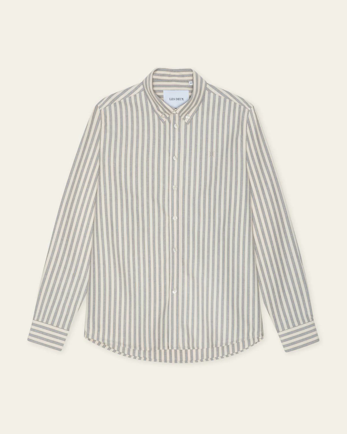 Konrad Striped Oxford Skjorta