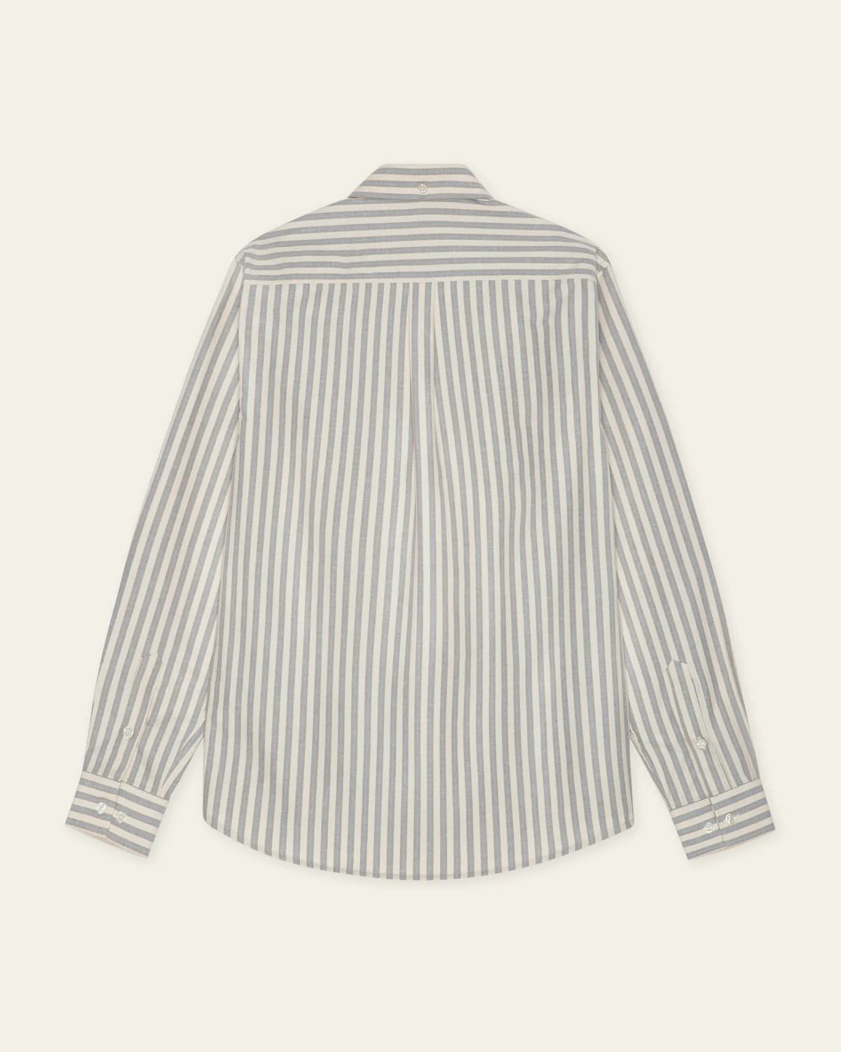Konrad Striped Oxford Skjorta