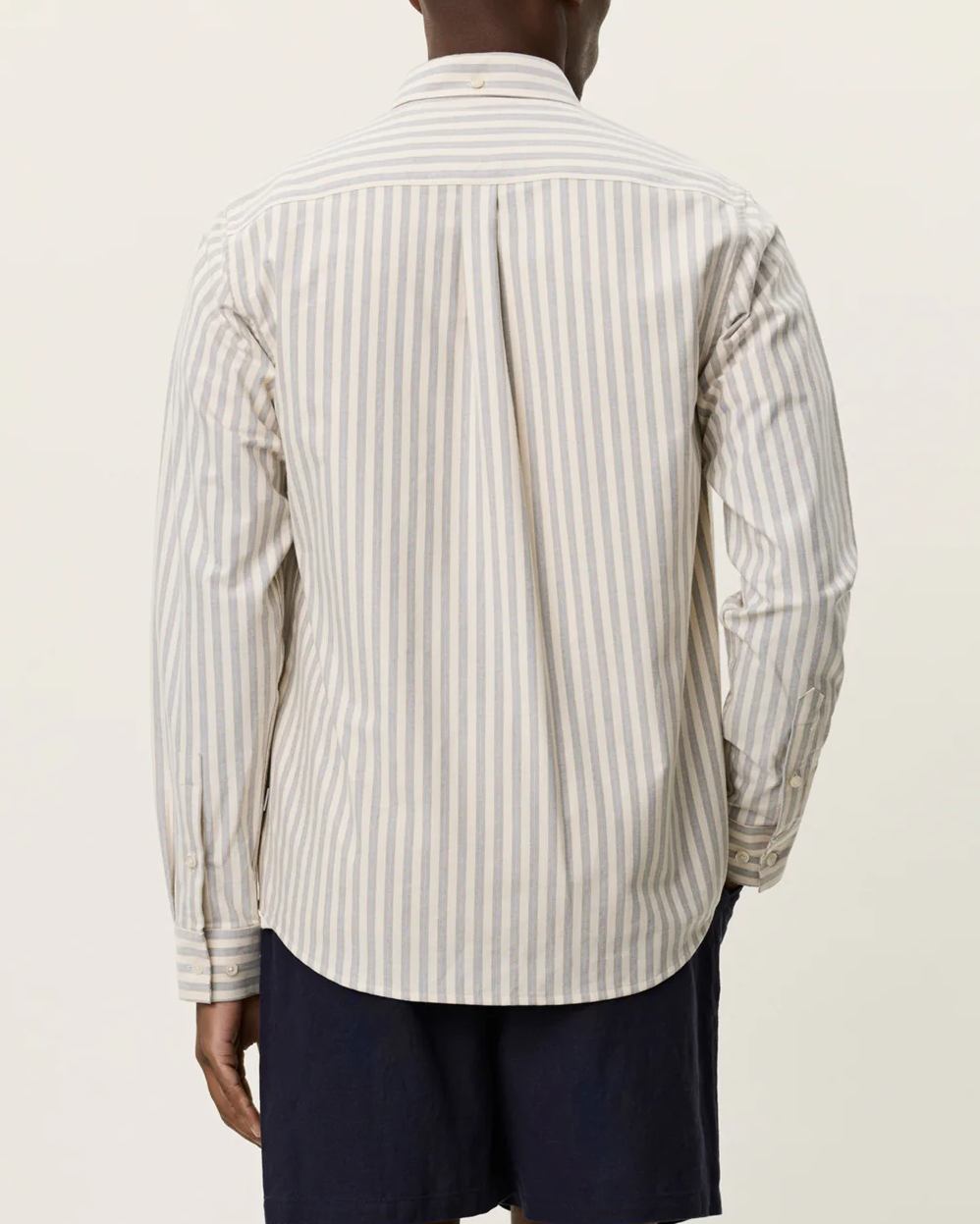 Konrad Striped Oxford Skjorta