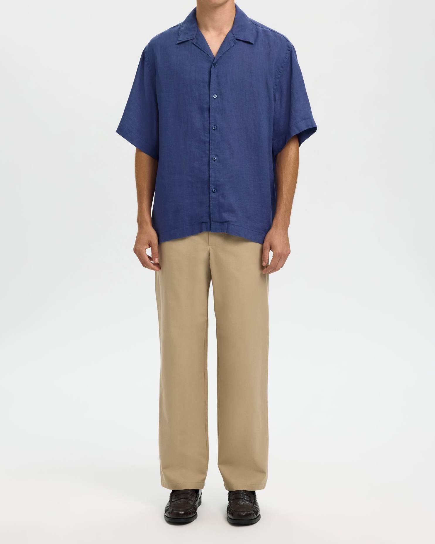 Kylian SS Linen Skjorta