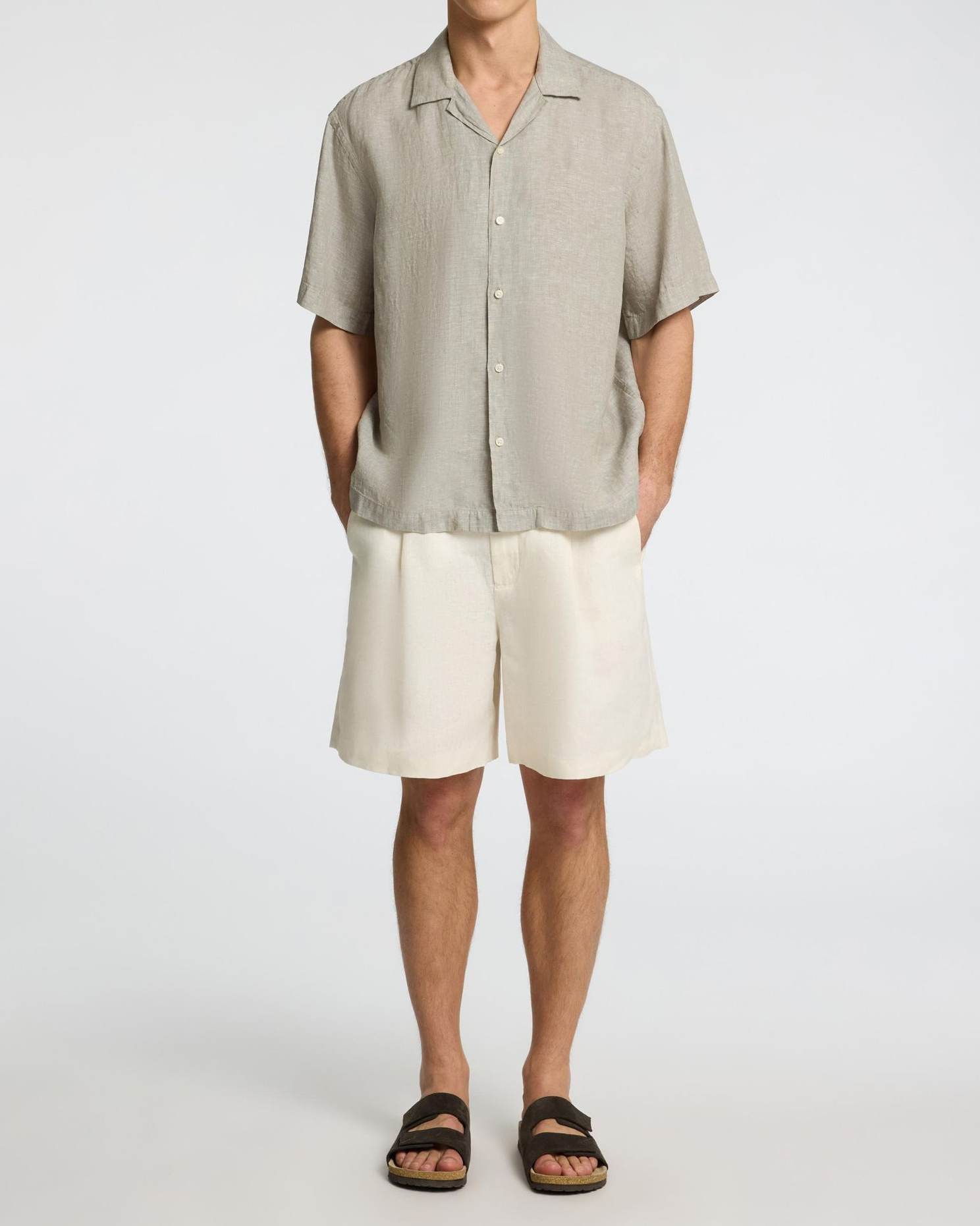 Kylian SS Linen Skjorta