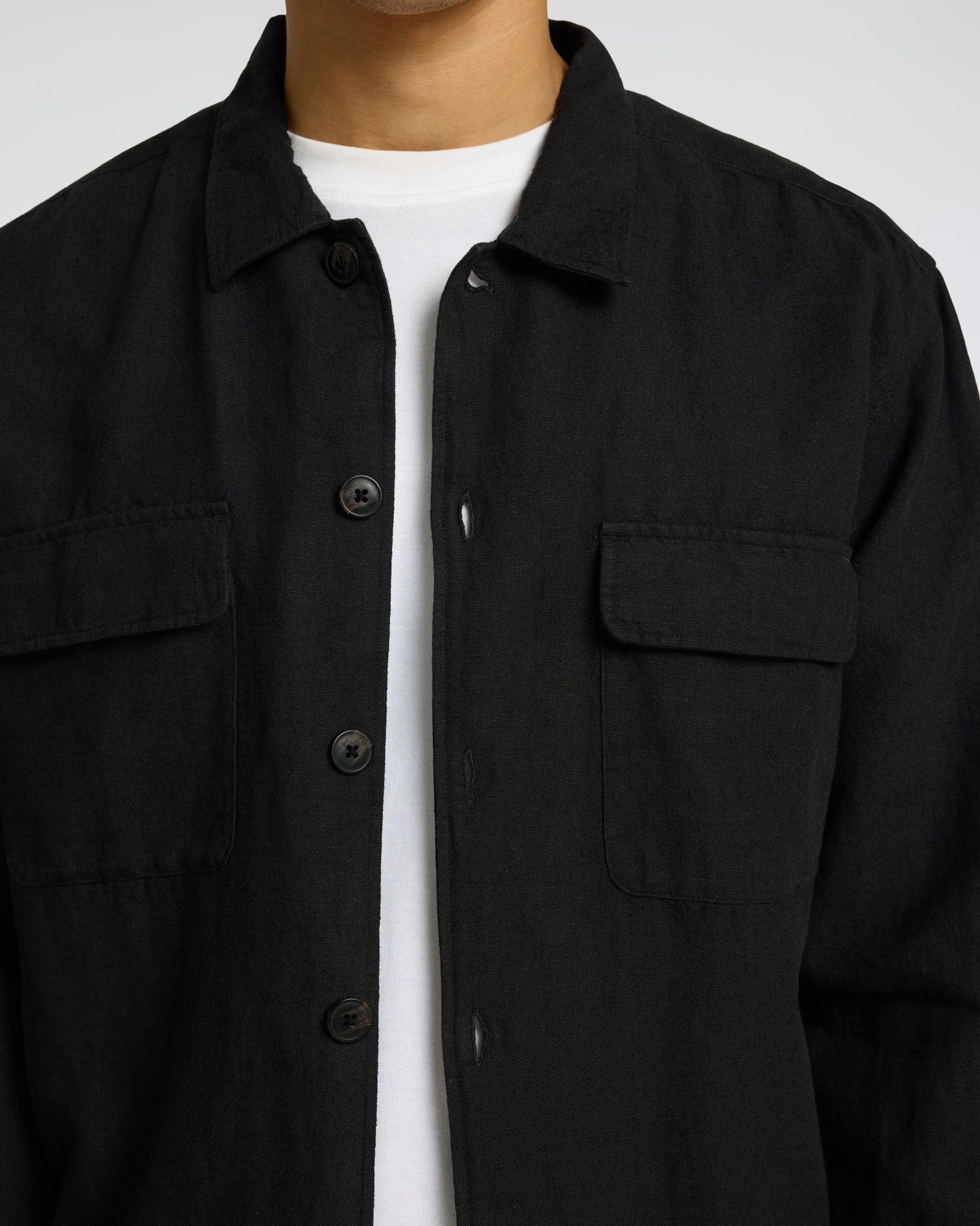 Leroy Linen Blend Overshirt