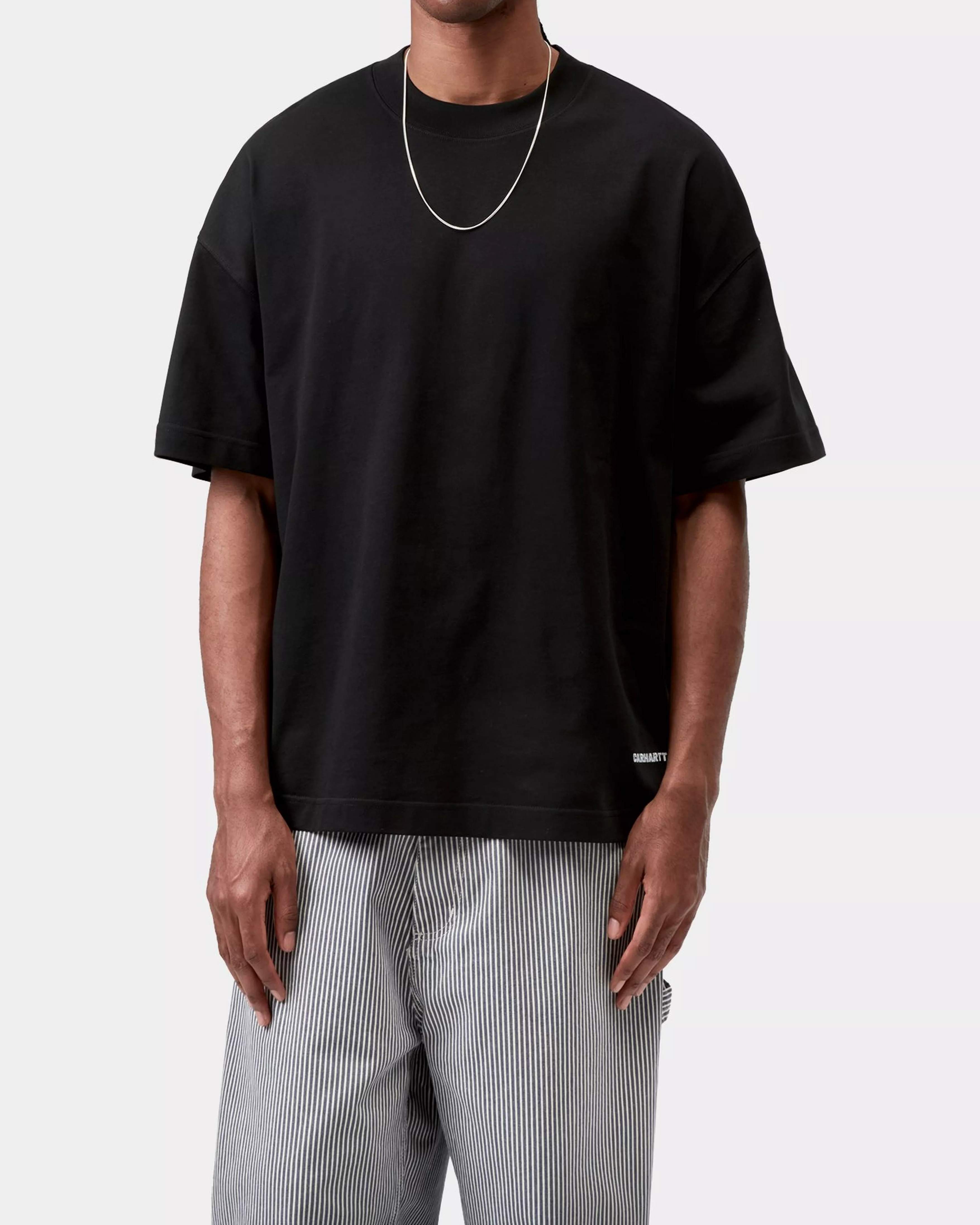 Link Script T-Shirt - Black/White