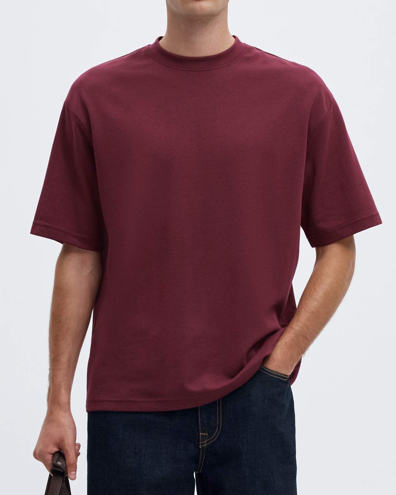 Loose Oscar T-Shirt - Tawny Port