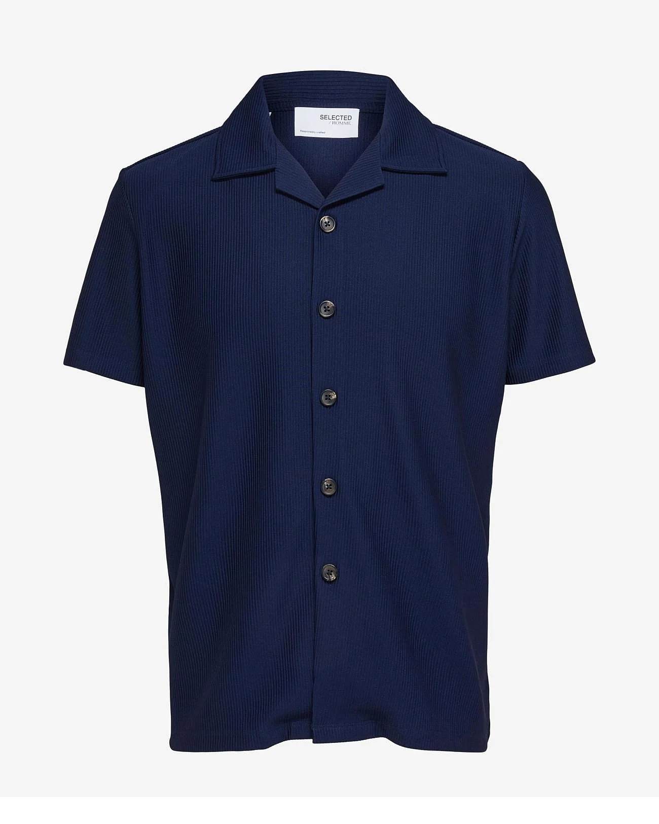 Loose Plisse Resort Skjorta