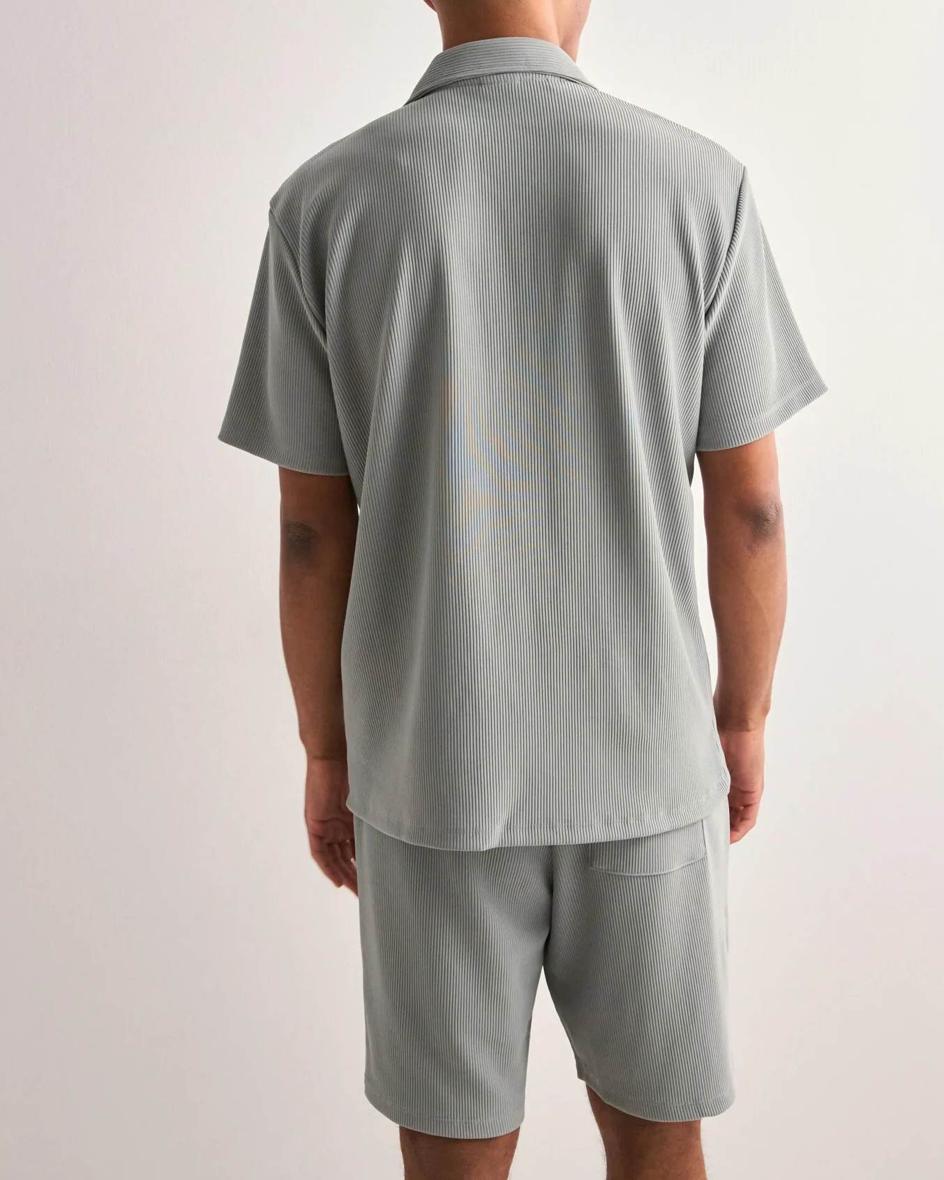 Loose Plisse Resort Skjorta