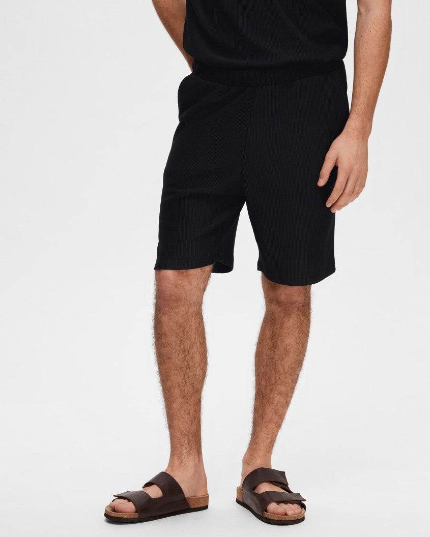Loose Plisse Shorts