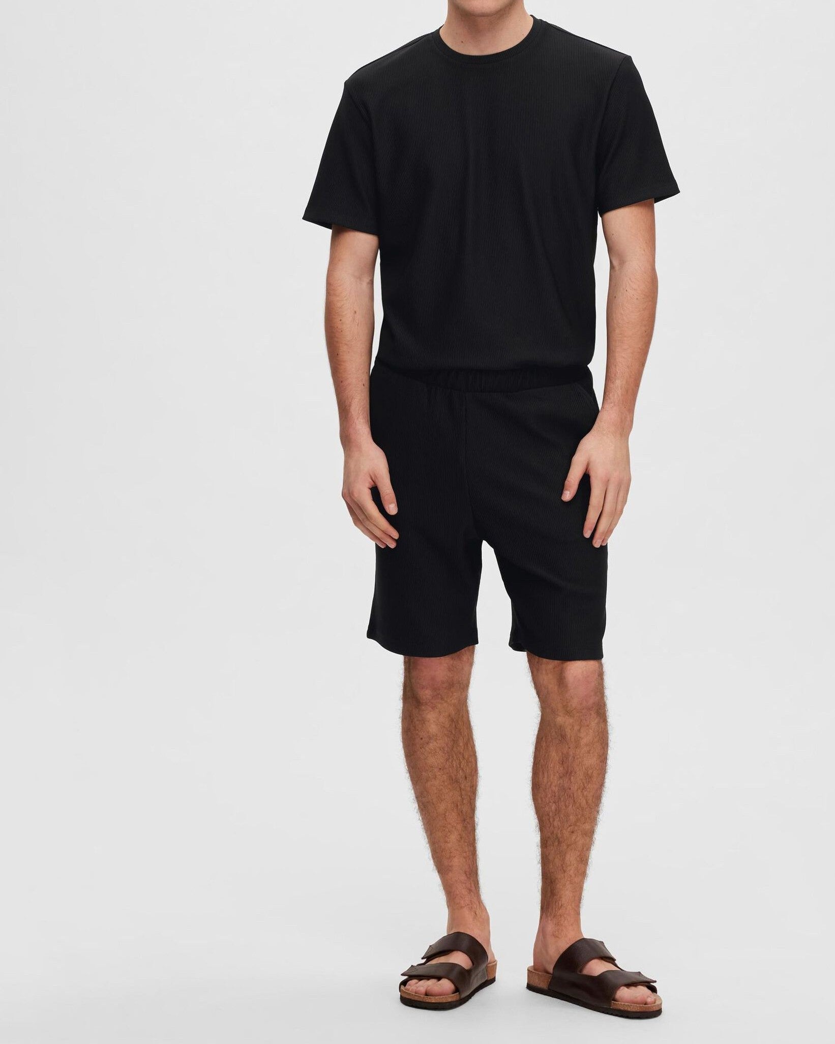 Loose Plisse Shorts