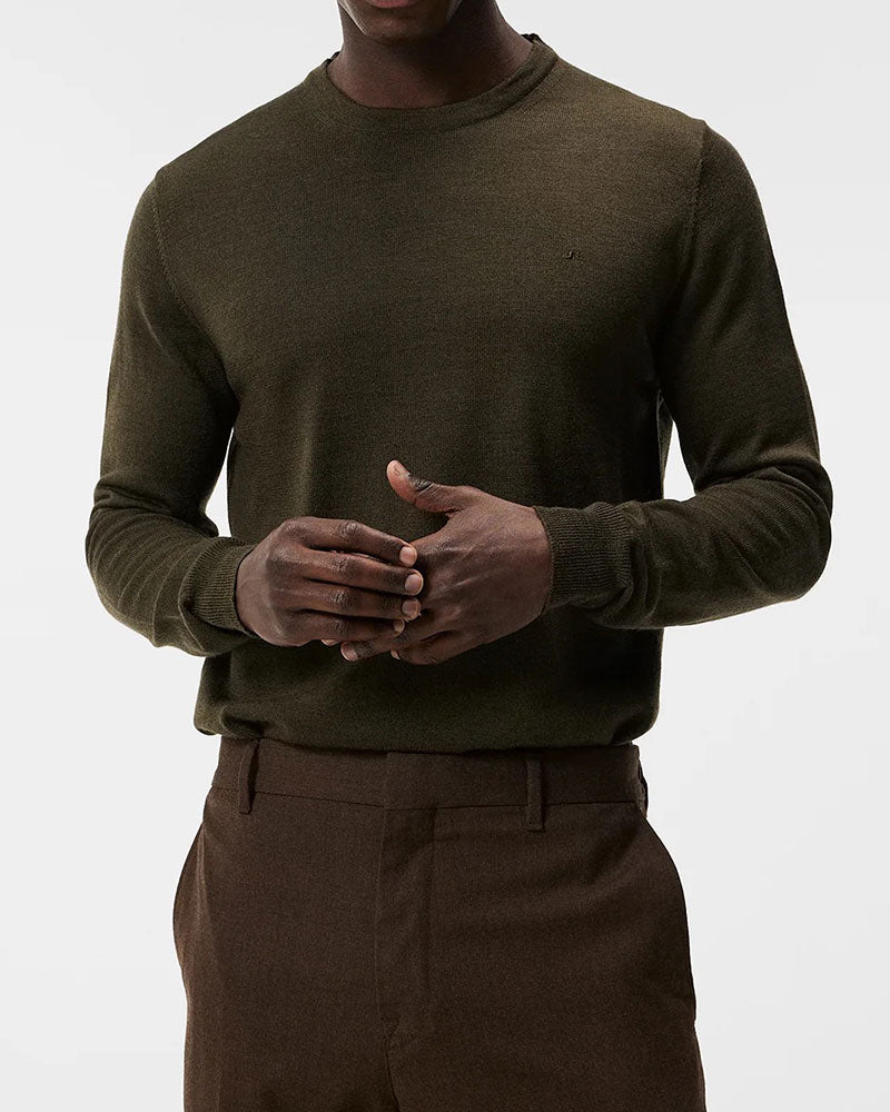 Lyle True Merino Tröja - Forest Green