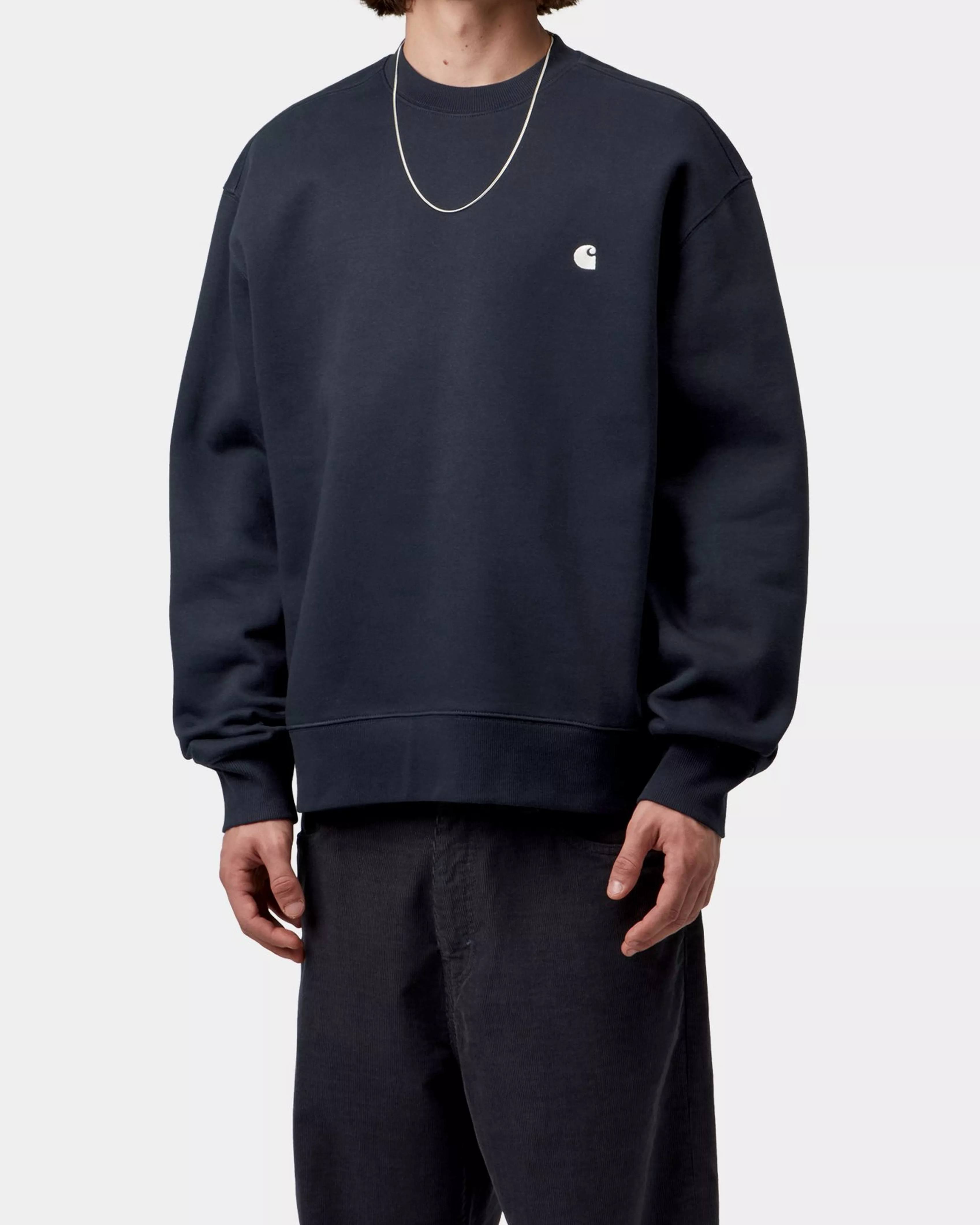 Mack Sweatshirt - Dark Navy/Wax