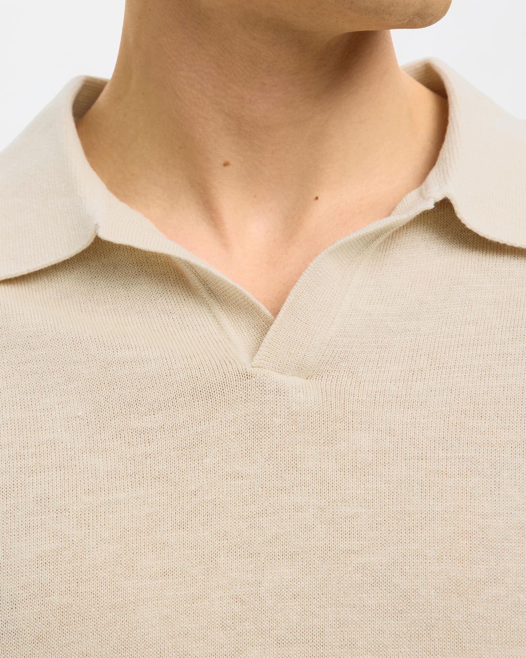Mattis Linen Blend Pikétröja