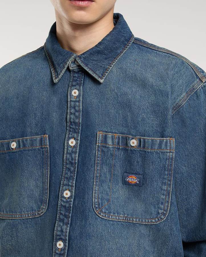Mechanic Denim Skjorta