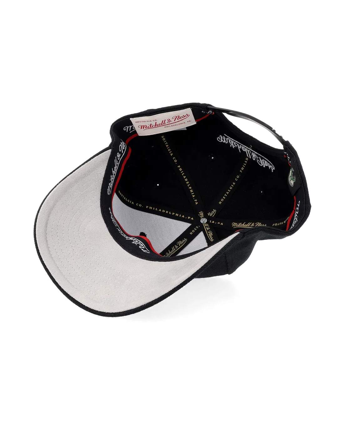 Milwaukee Bucks Suede Logo Keps