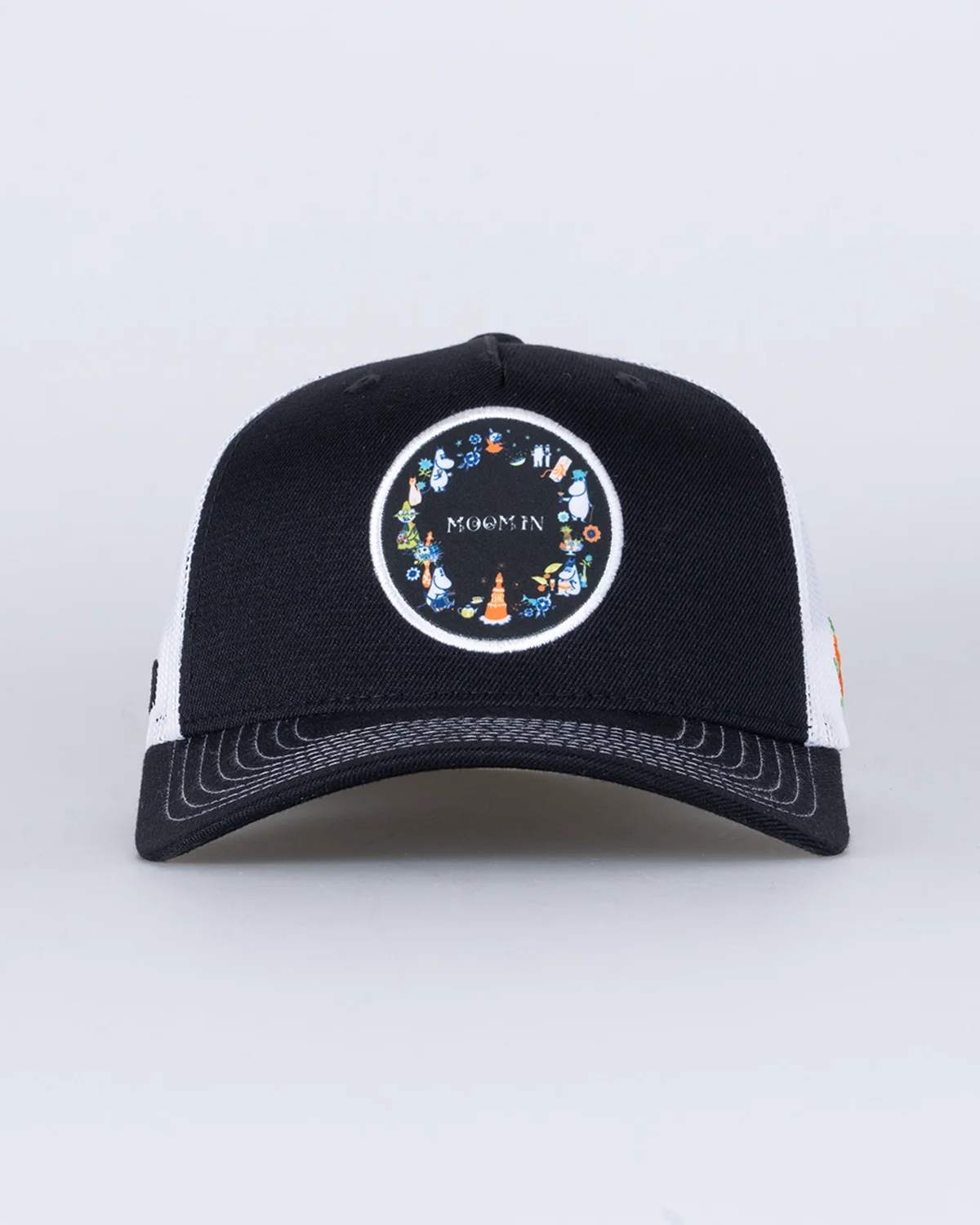 Mumin Circle Trucker Keps - Svart