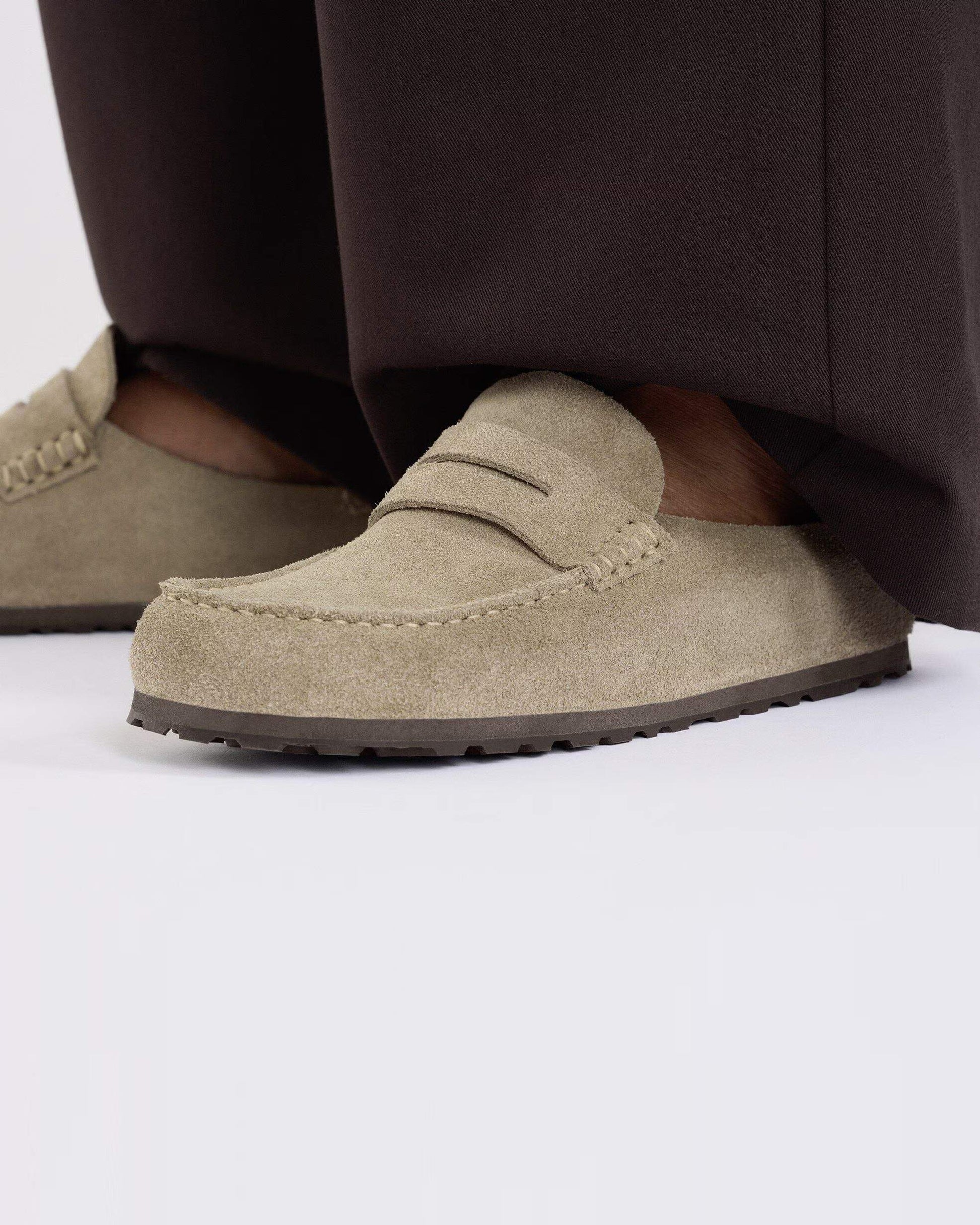 Naples Wrapped Suede Tofflor