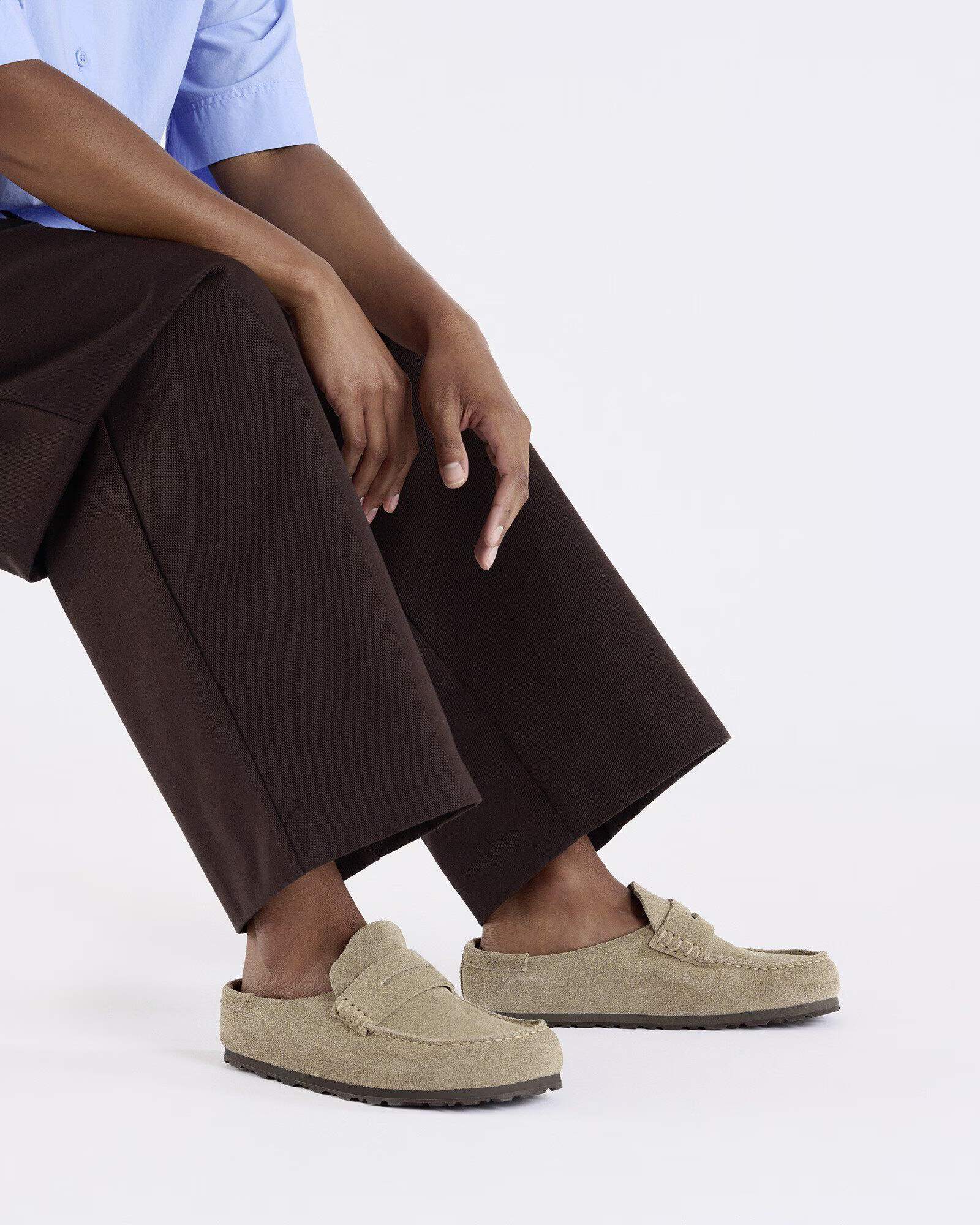 Naples Wrapped Suede Tofflor