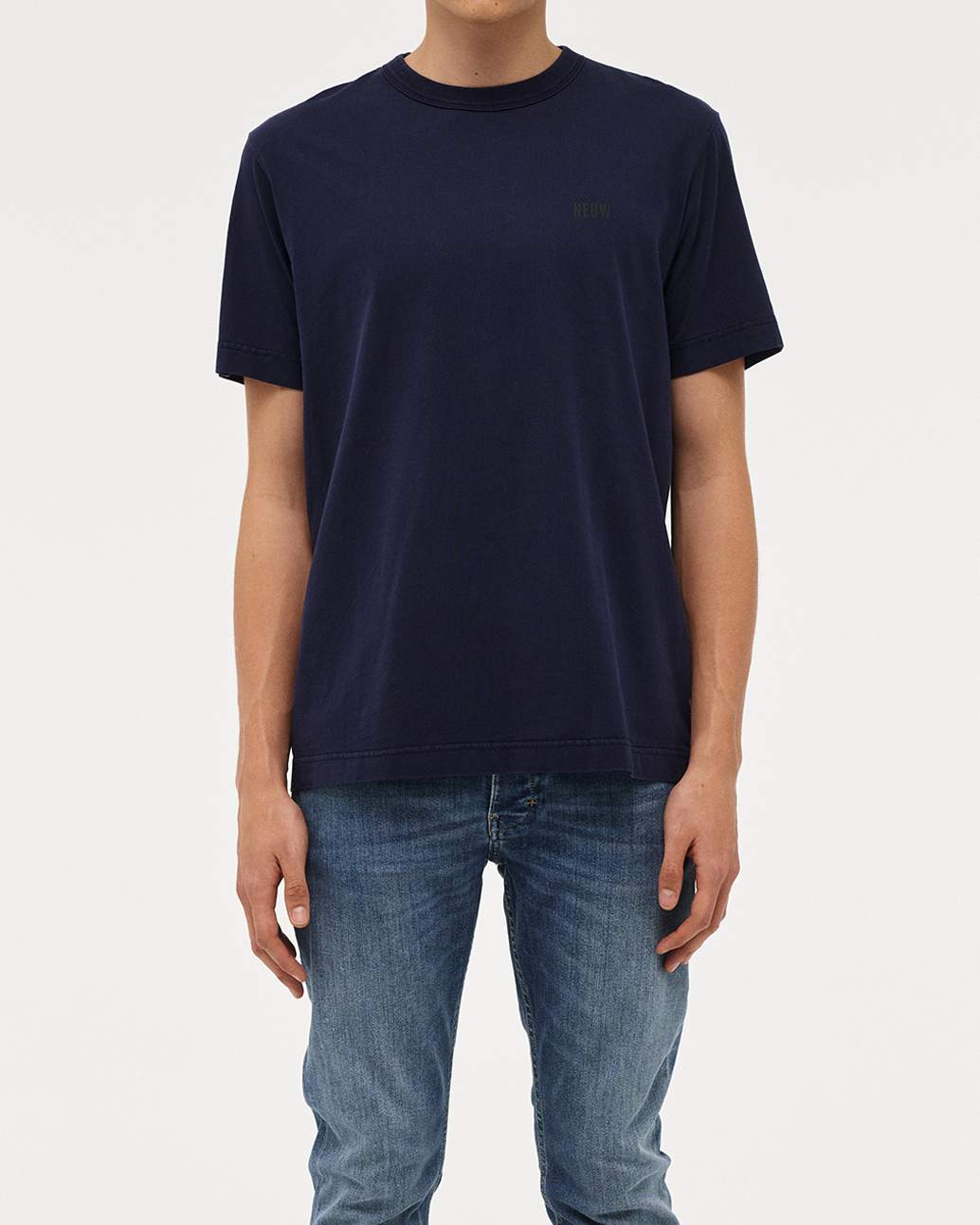 Neuw Wordmark T-Shirt - Navy