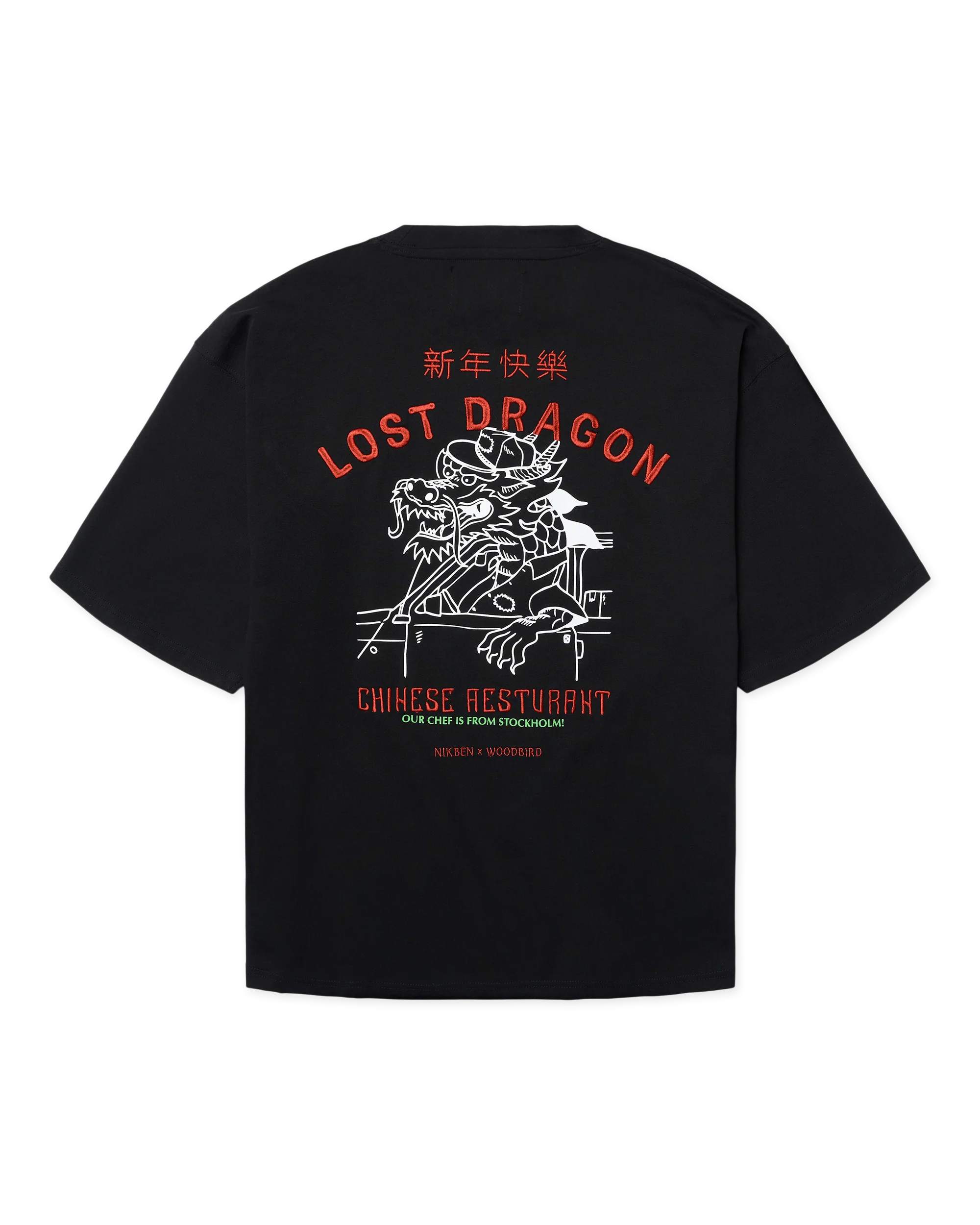 Nikben x Woodbird Delivery T-Shirt - Black