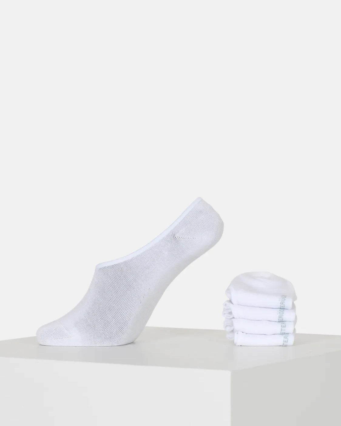 Bamboo No Show 5-Pack Strumpor
