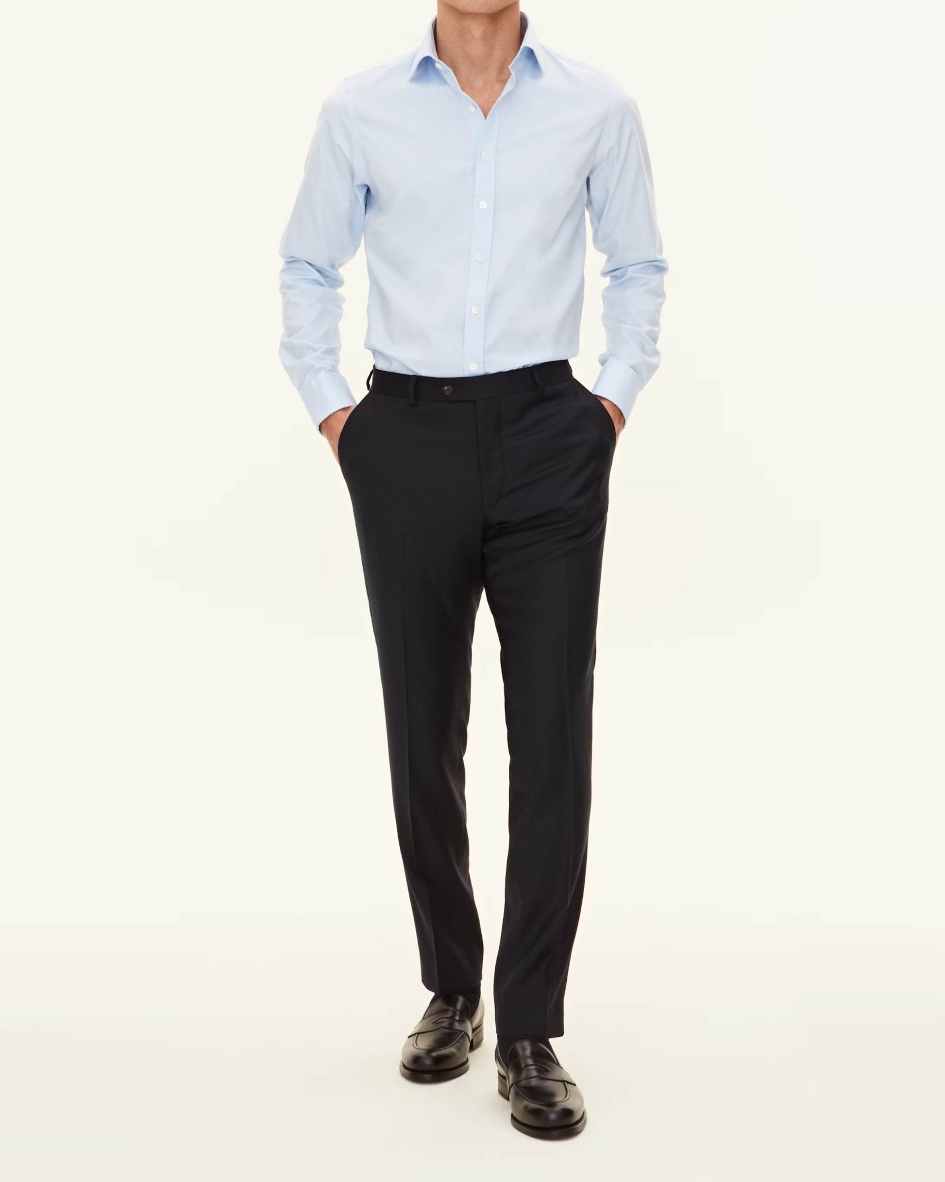 Non Iron Twill Slim Fit Skjorta