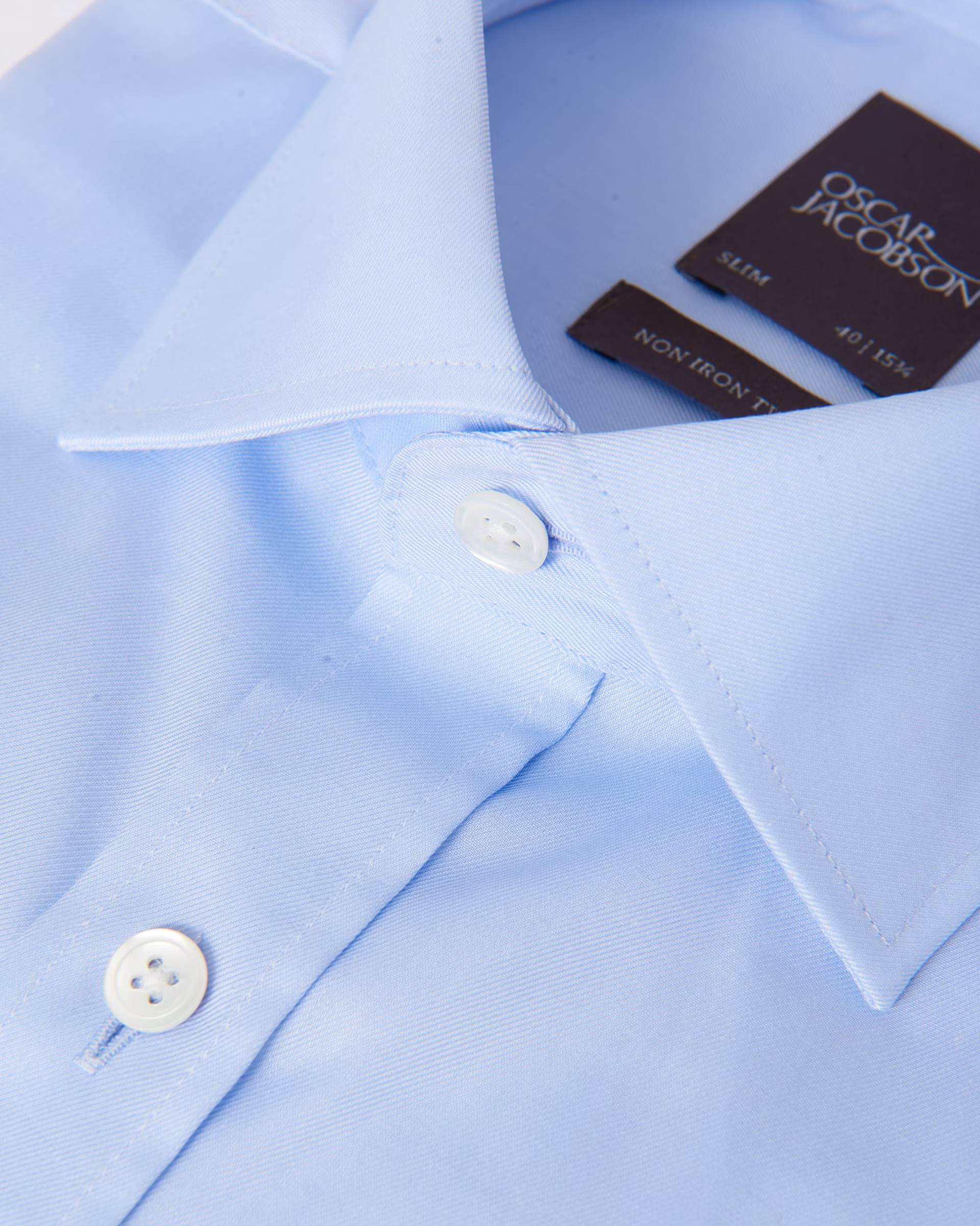 Non Iron Twill Slim Fit Skjorta