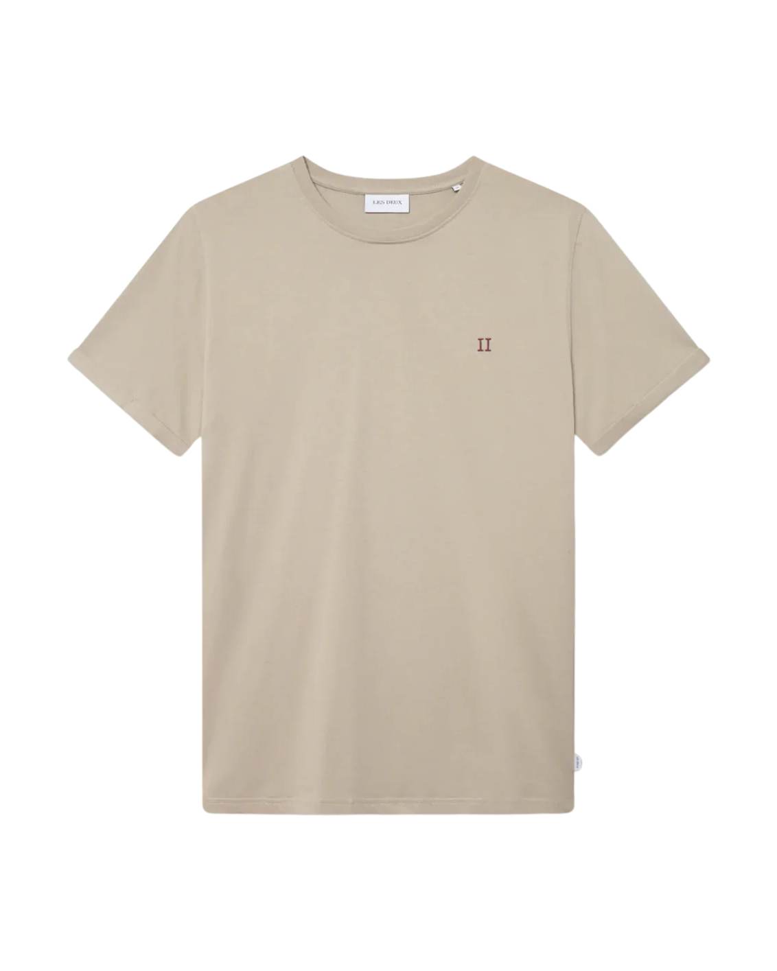 Nørregaard Contrast T-Shirt - Dark Sand